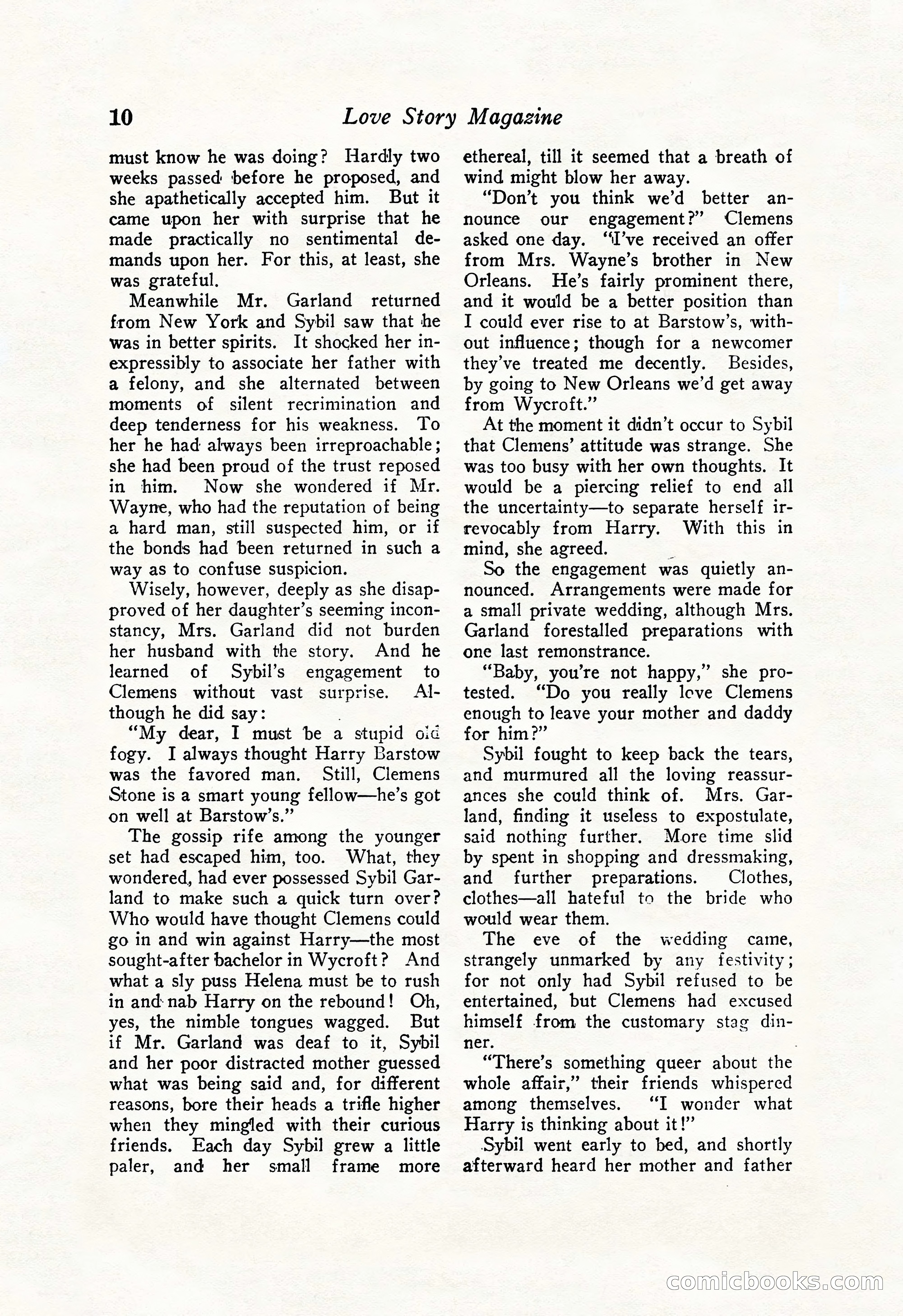 Love Story Magazine Illustrated — page 12 of 148