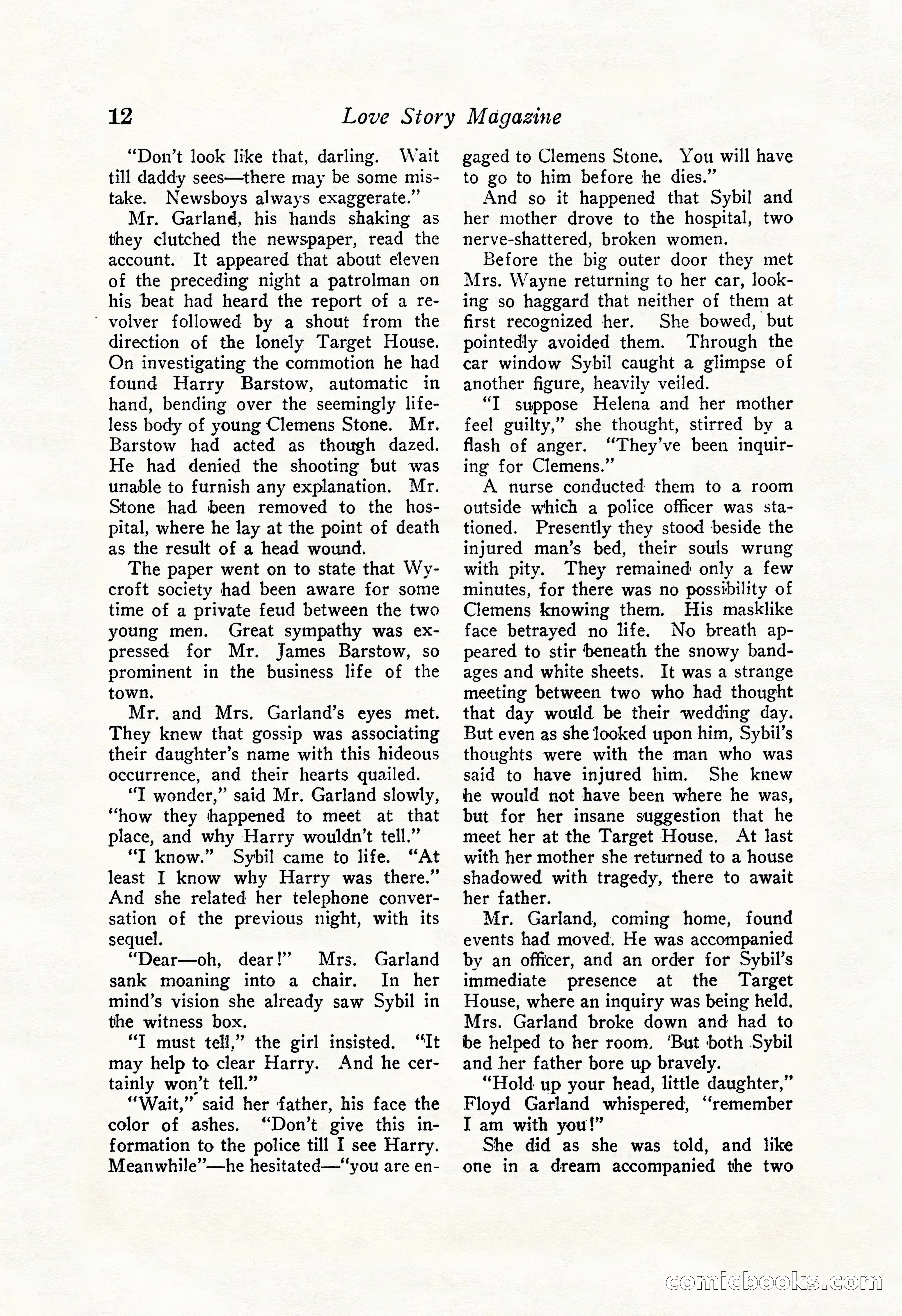 Love Story Magazine Illustrated — page 14 of 148