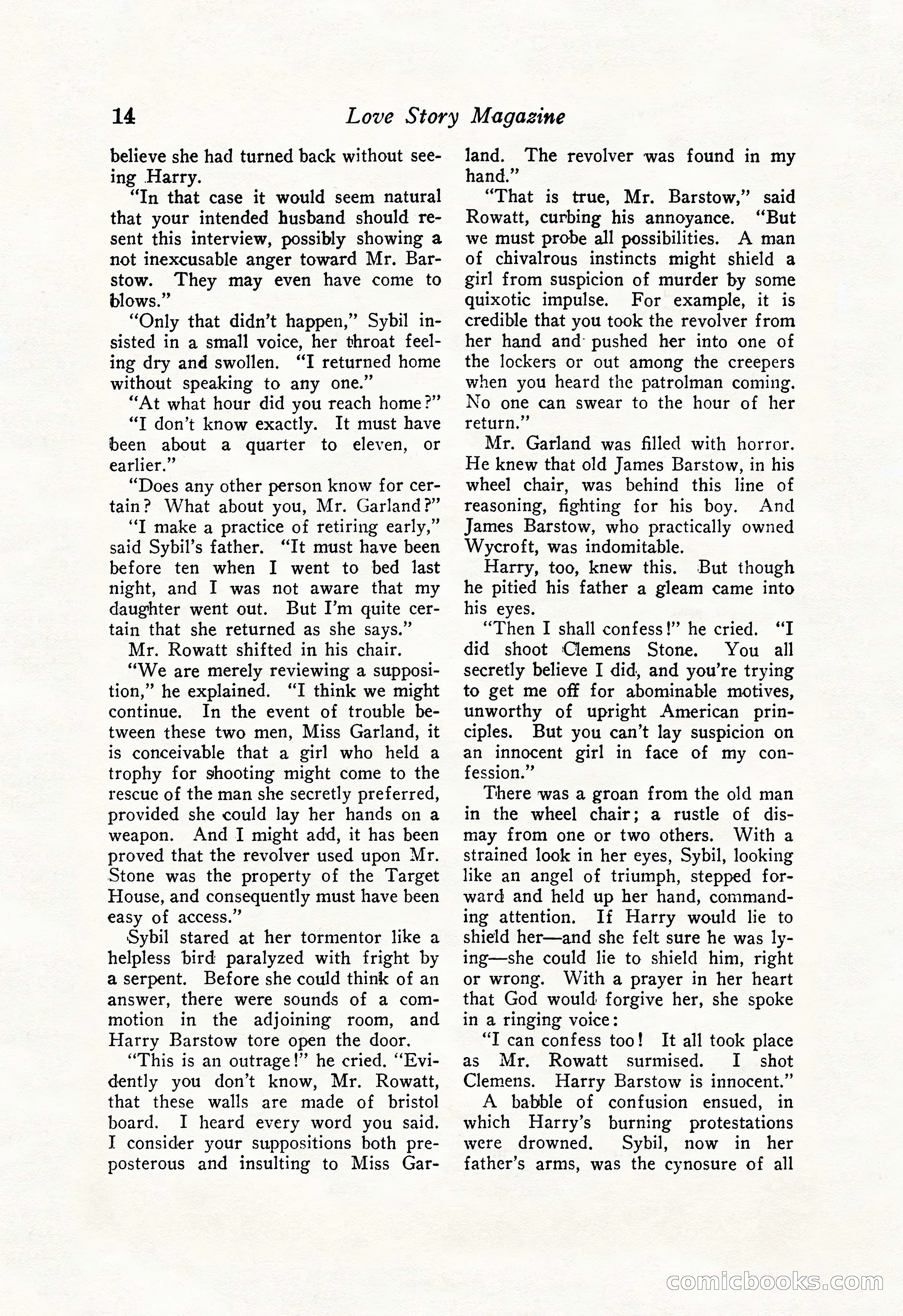 Love Story Magazine Illustrated — page 16 of 148