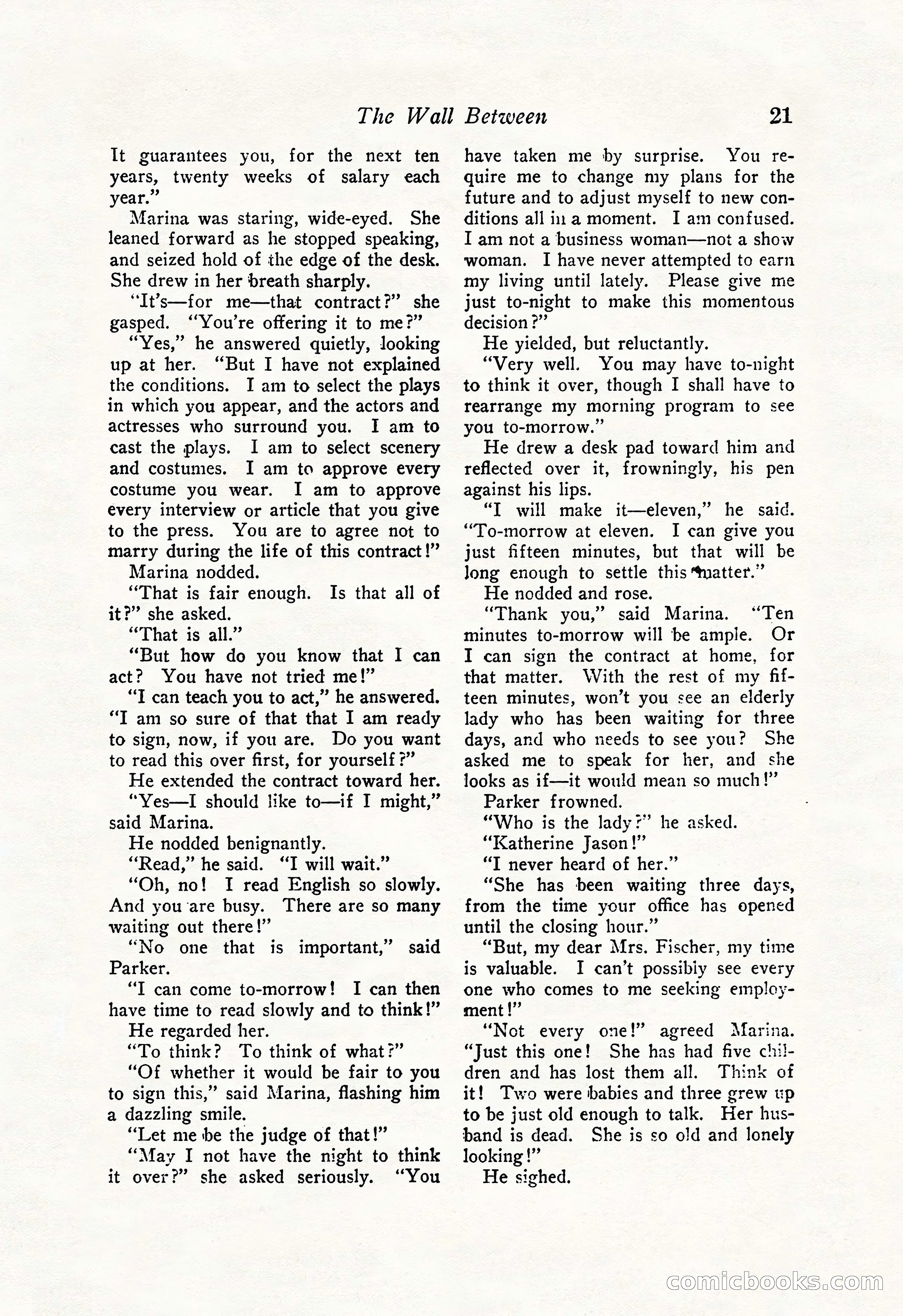 Love Story Magazine Illustrated — page 23 of 148