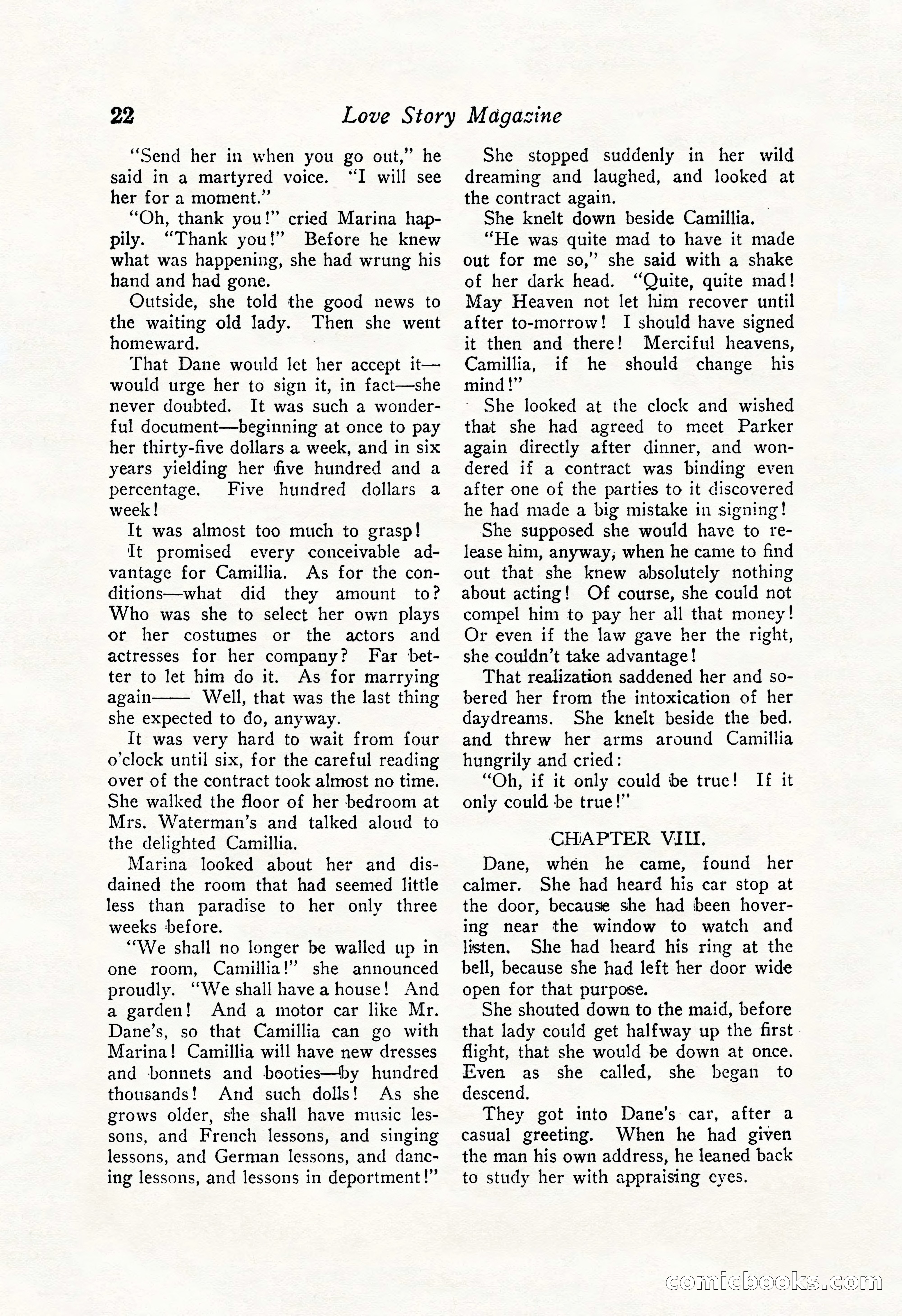 Love Story Magazine Illustrated — page 24 of 148