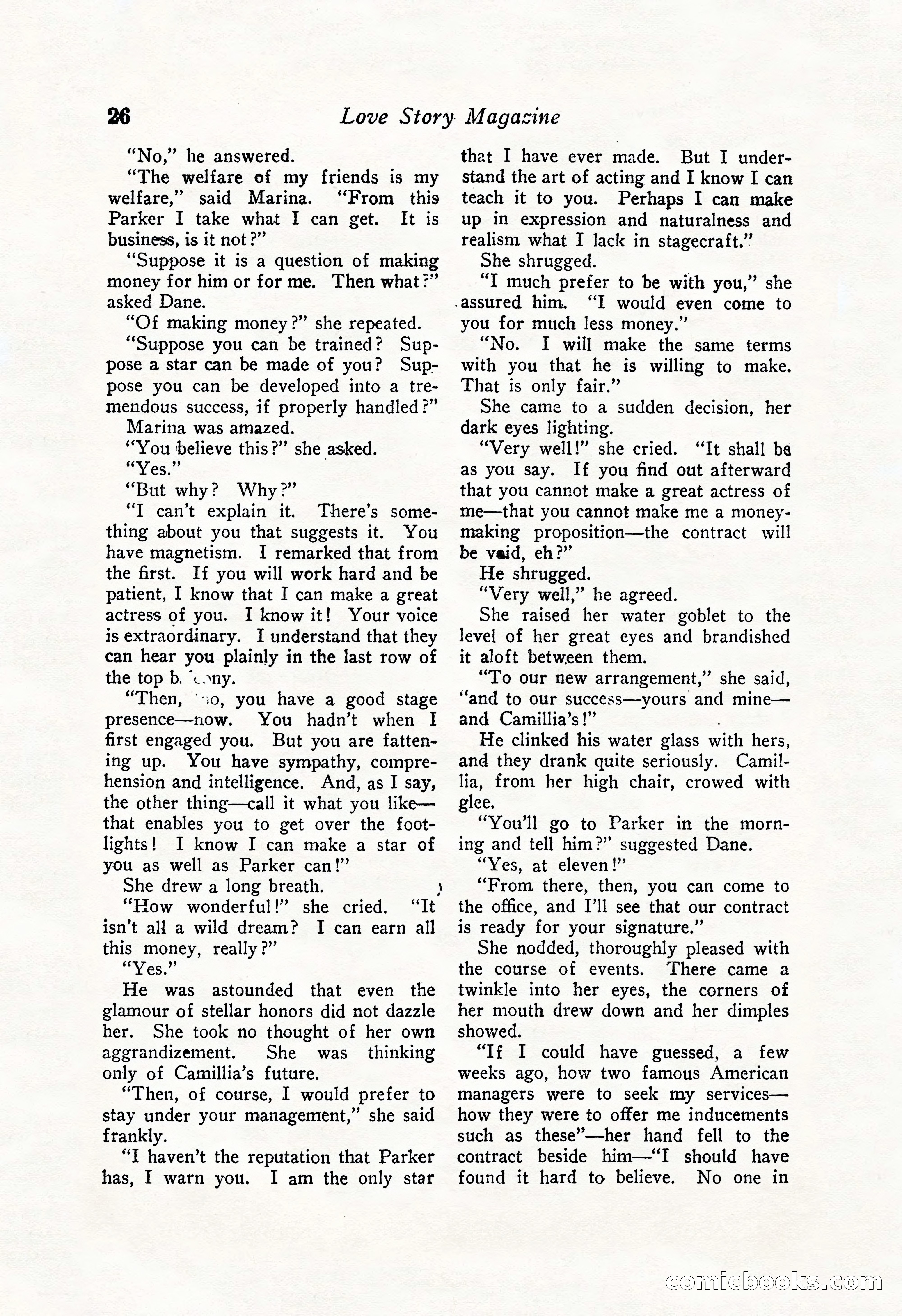 Love Story Magazine Illustrated — page 28 of 148