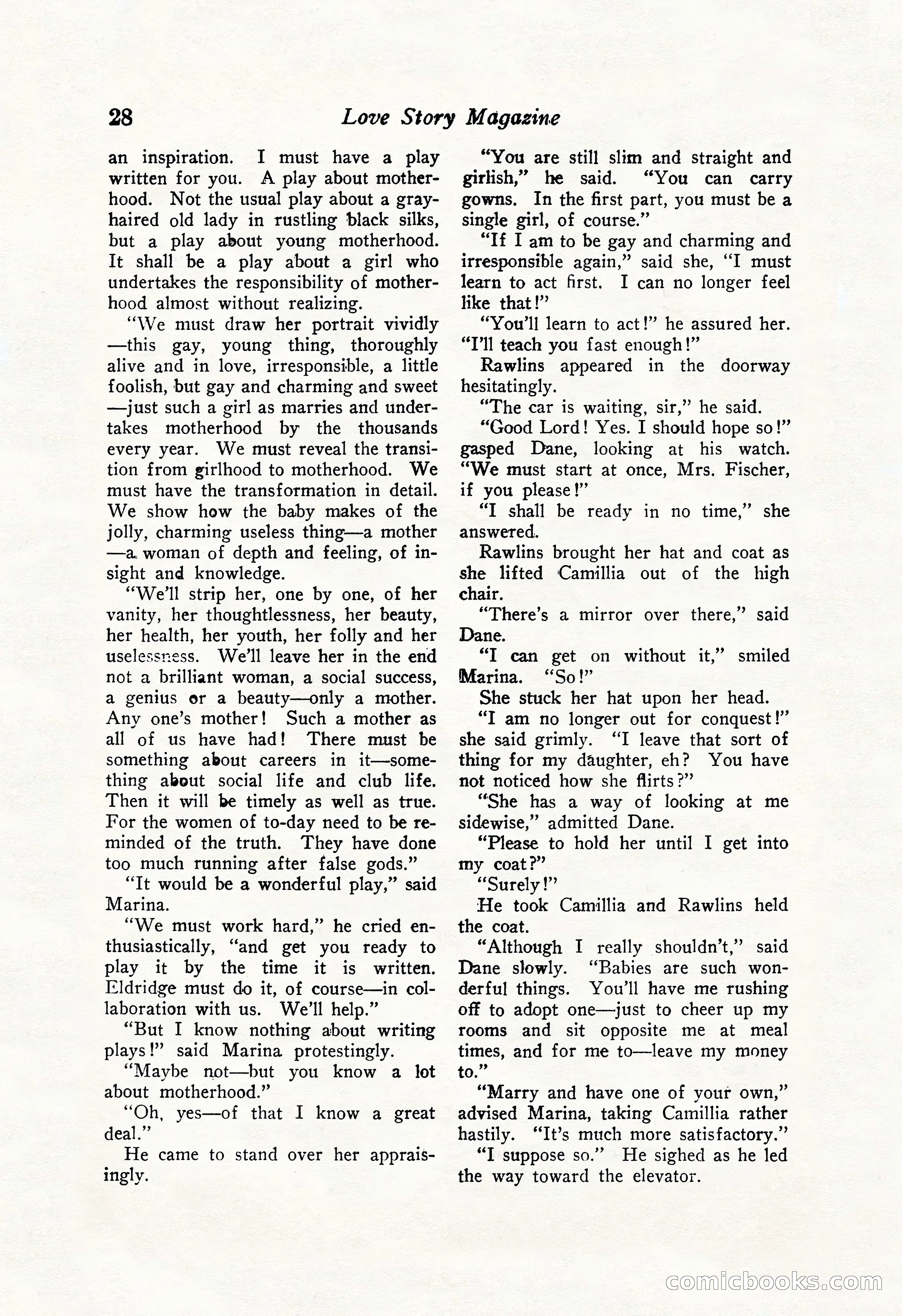 Love Story Magazine Illustrated — page 30 of 148