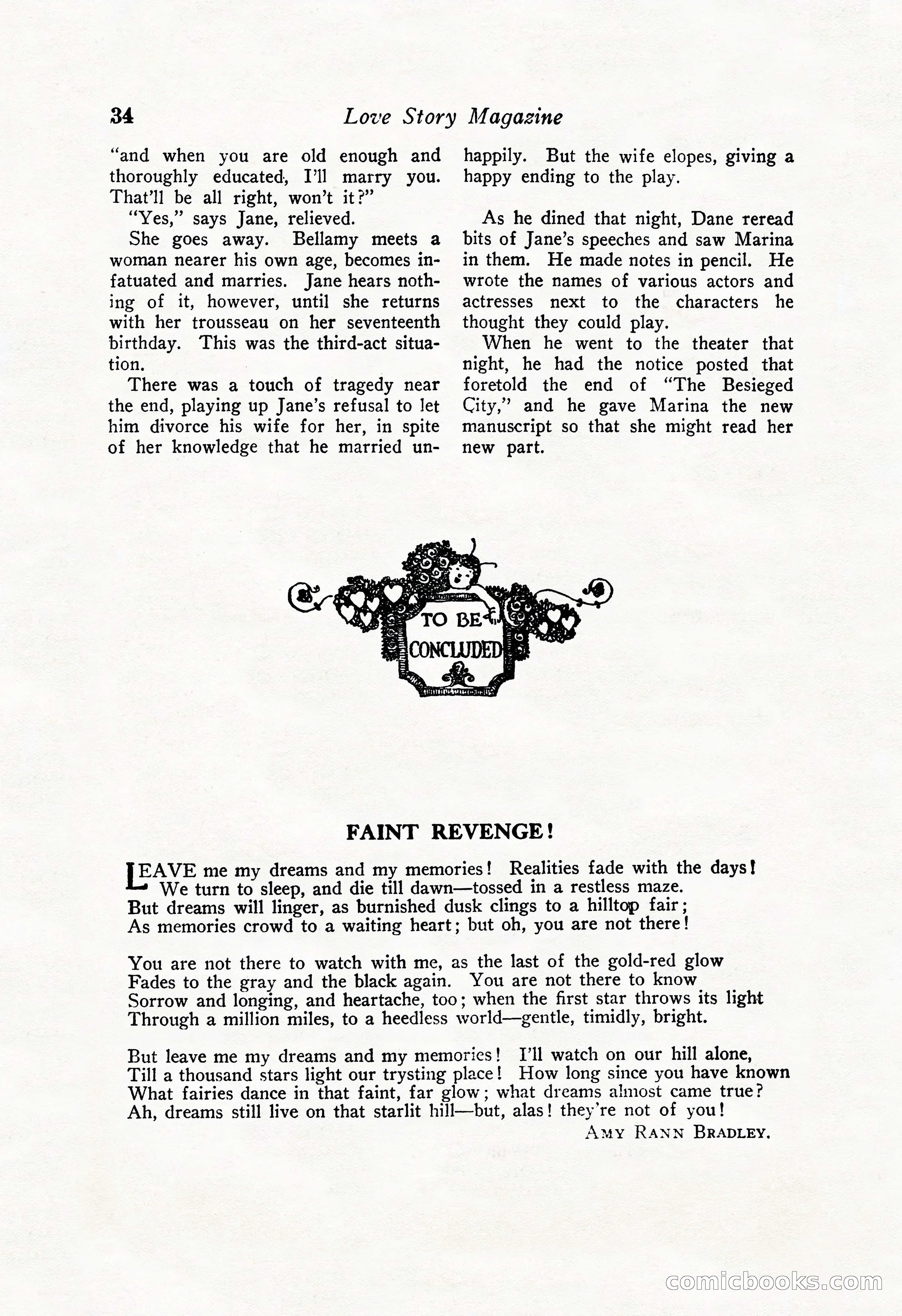 Love Story Magazine Illustrated — page 36 of 148