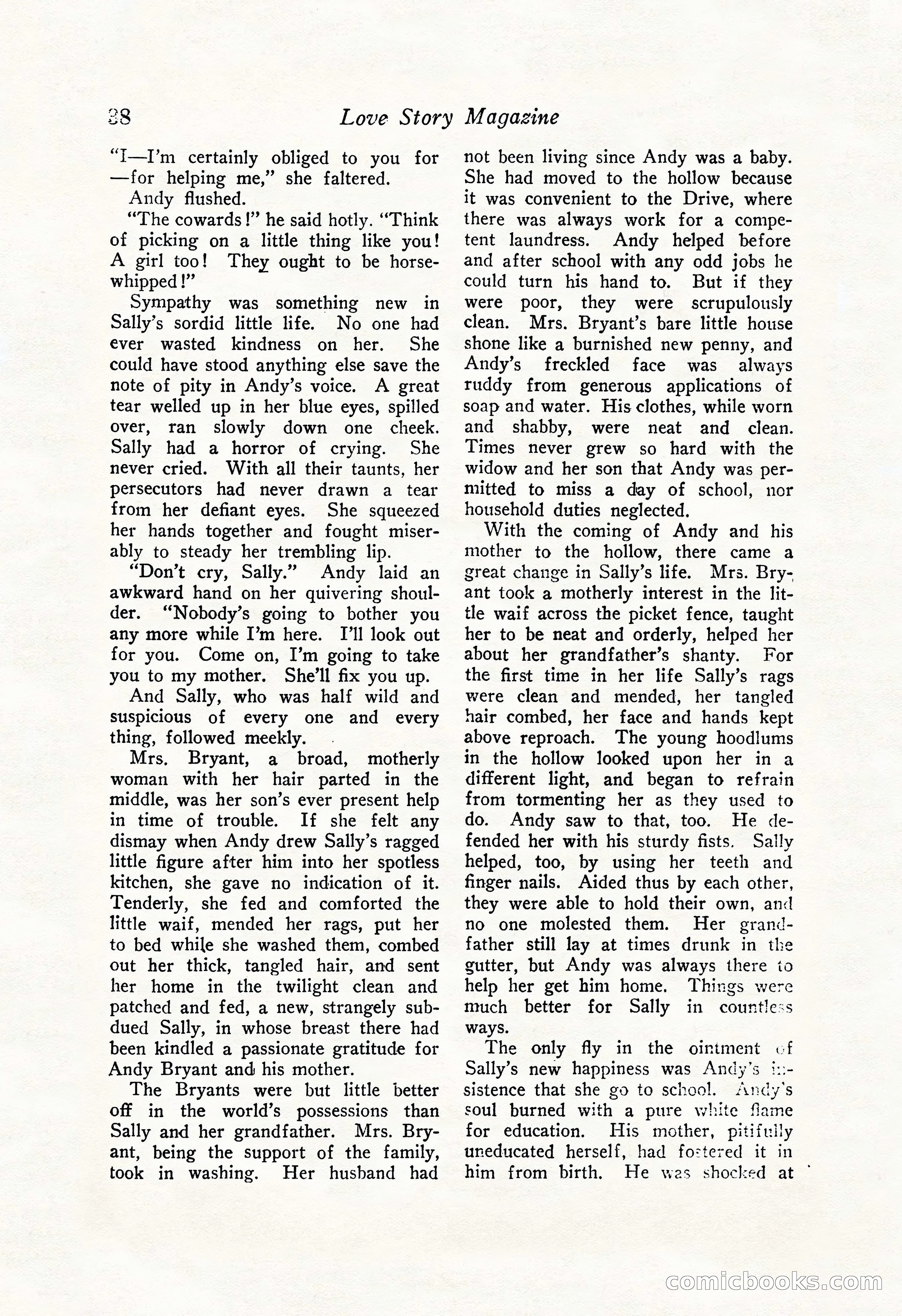 Love Story Magazine Illustrated — page 40 of 148