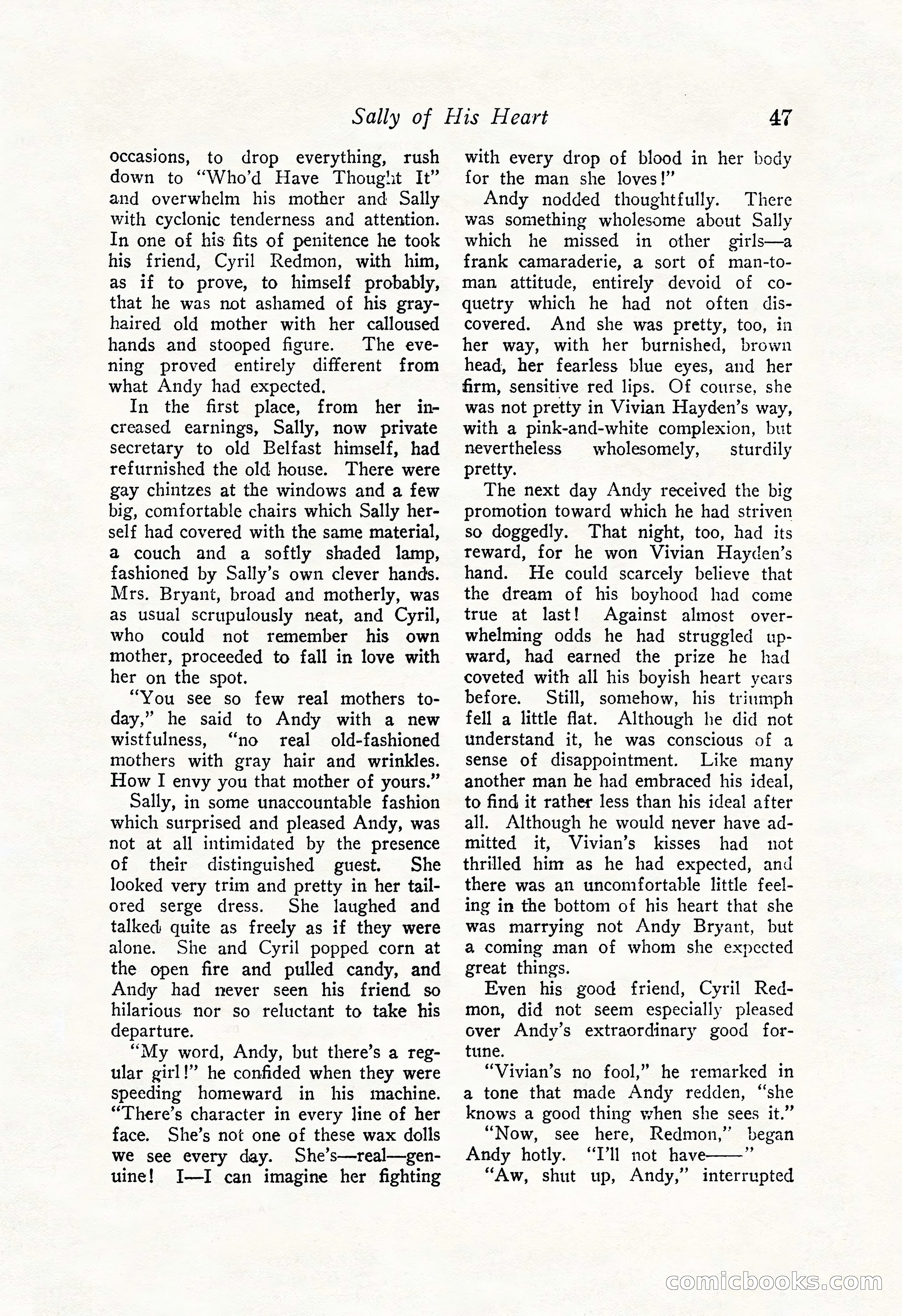 Love Story Magazine Illustrated — page 49 of 148