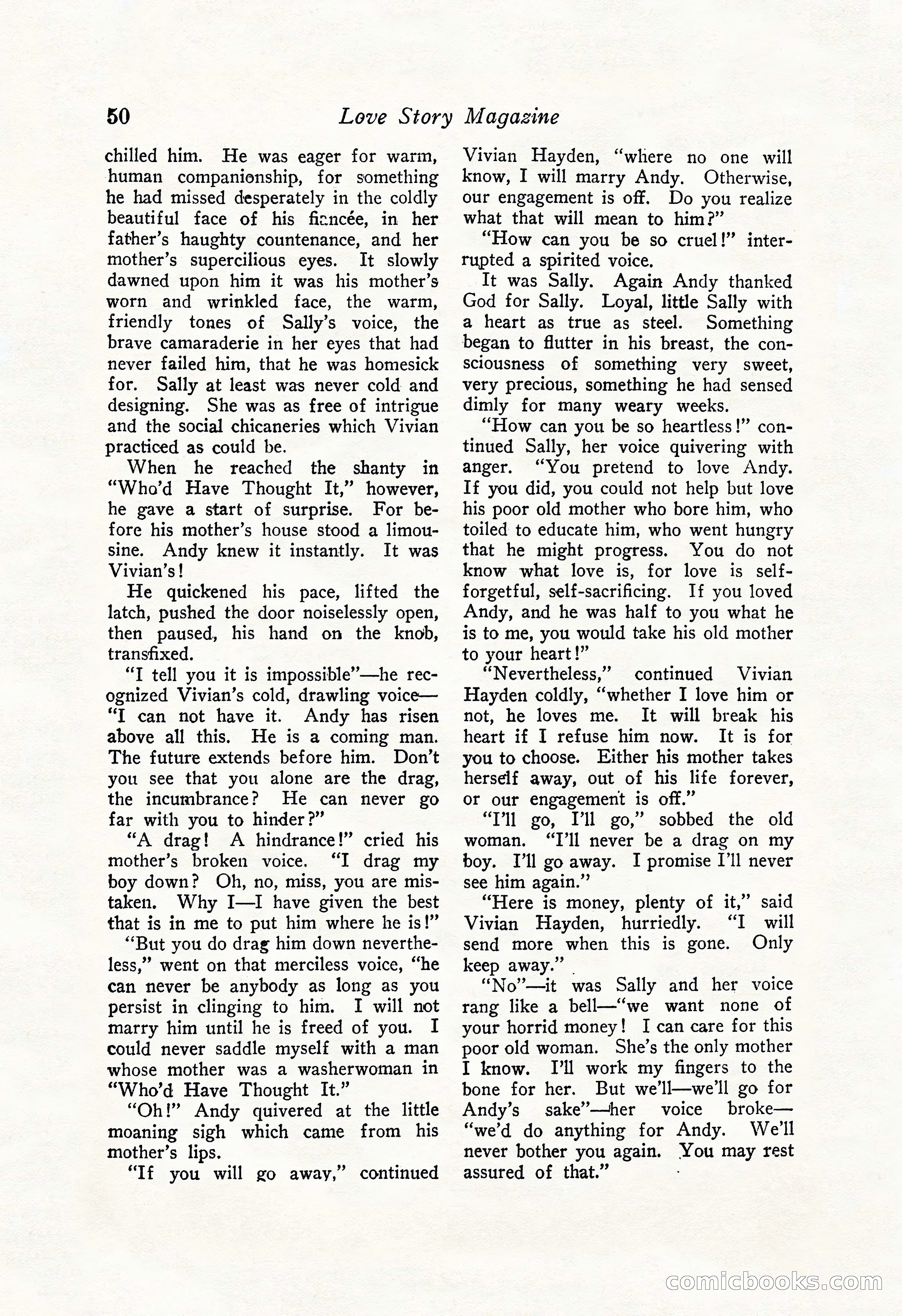 Love Story Magazine Illustrated — page 52 of 148