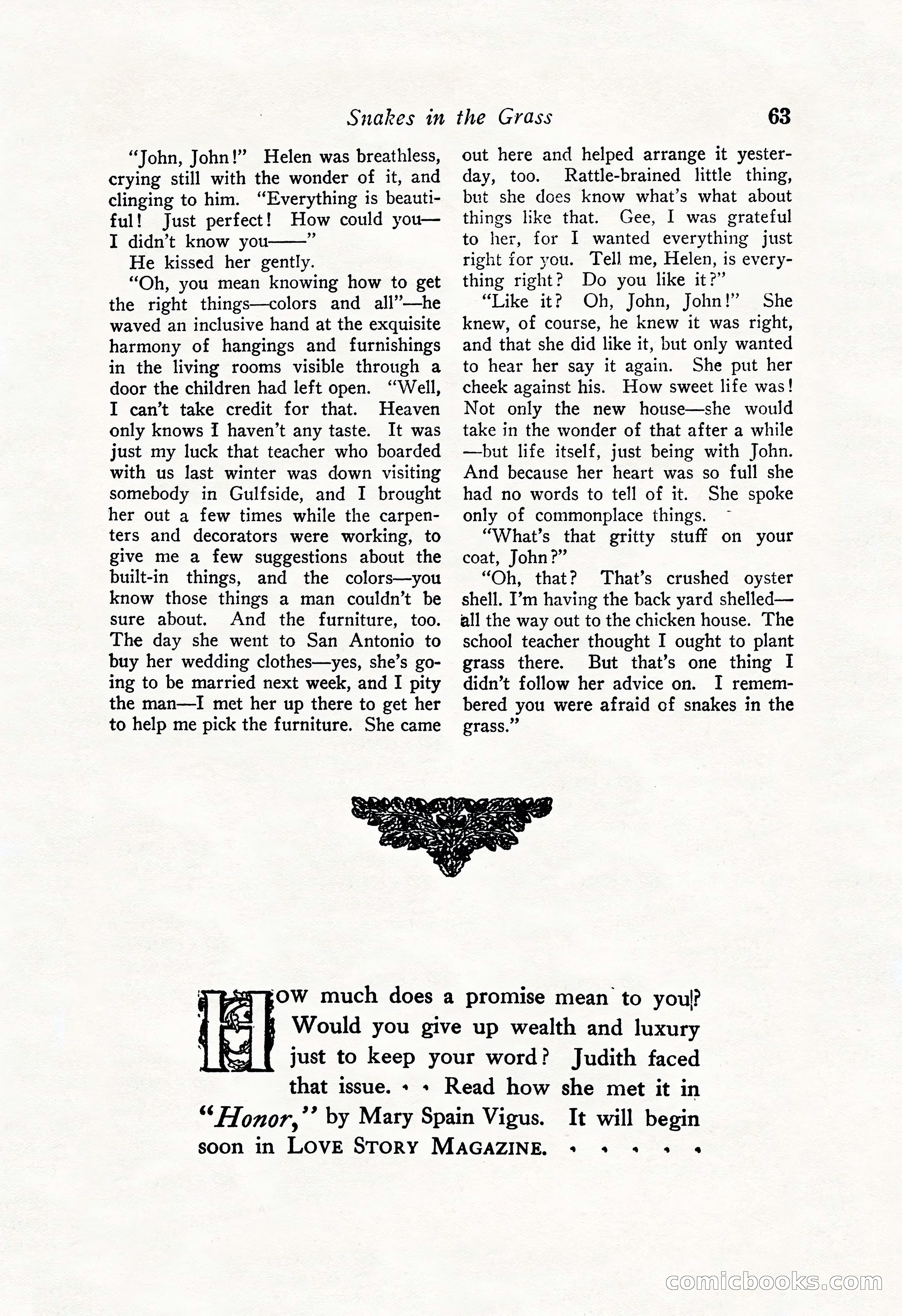 Love Story Magazine Illustrated — page 65 of 148