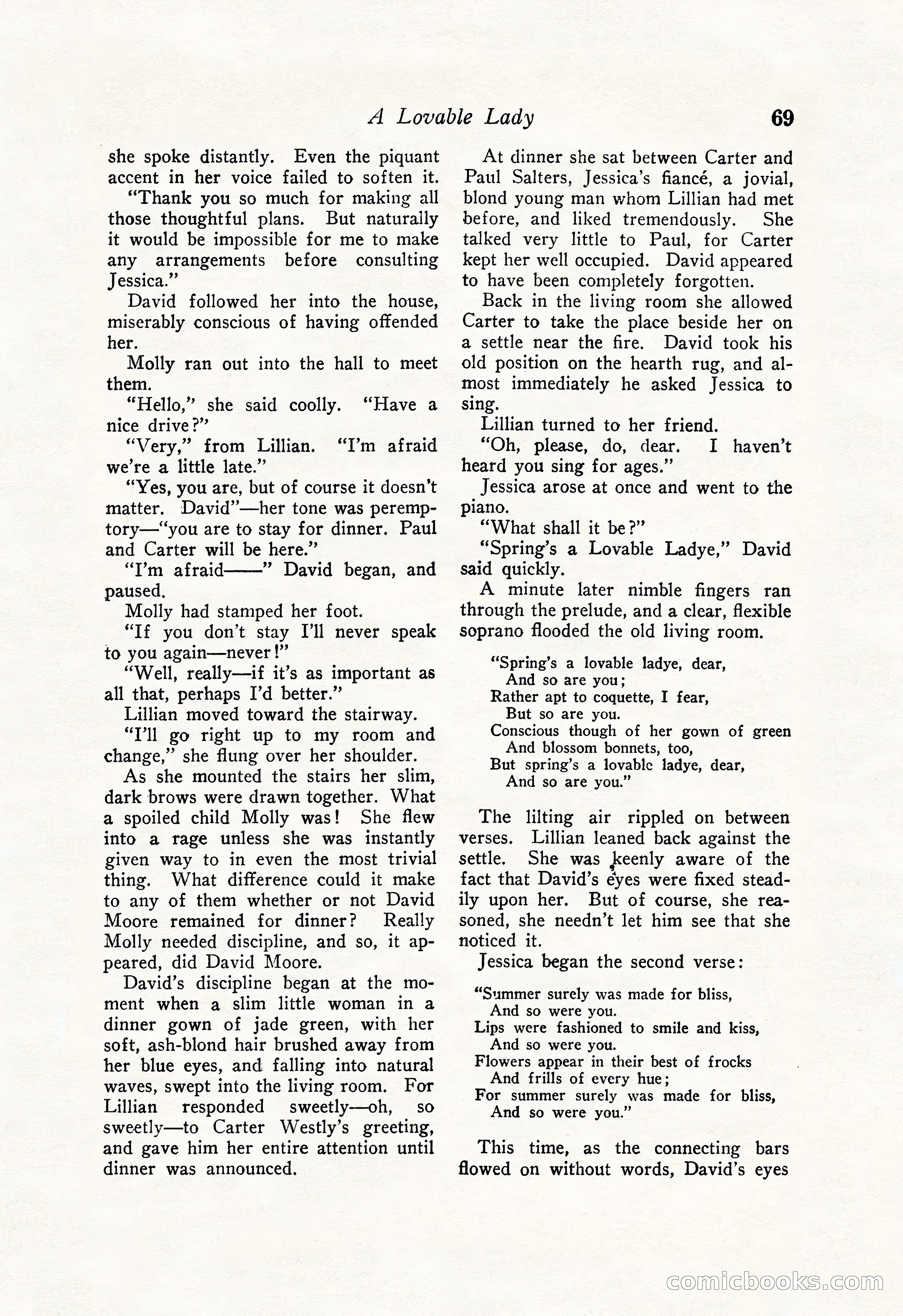 Love Story Magazine Illustrated — page 71 of 148