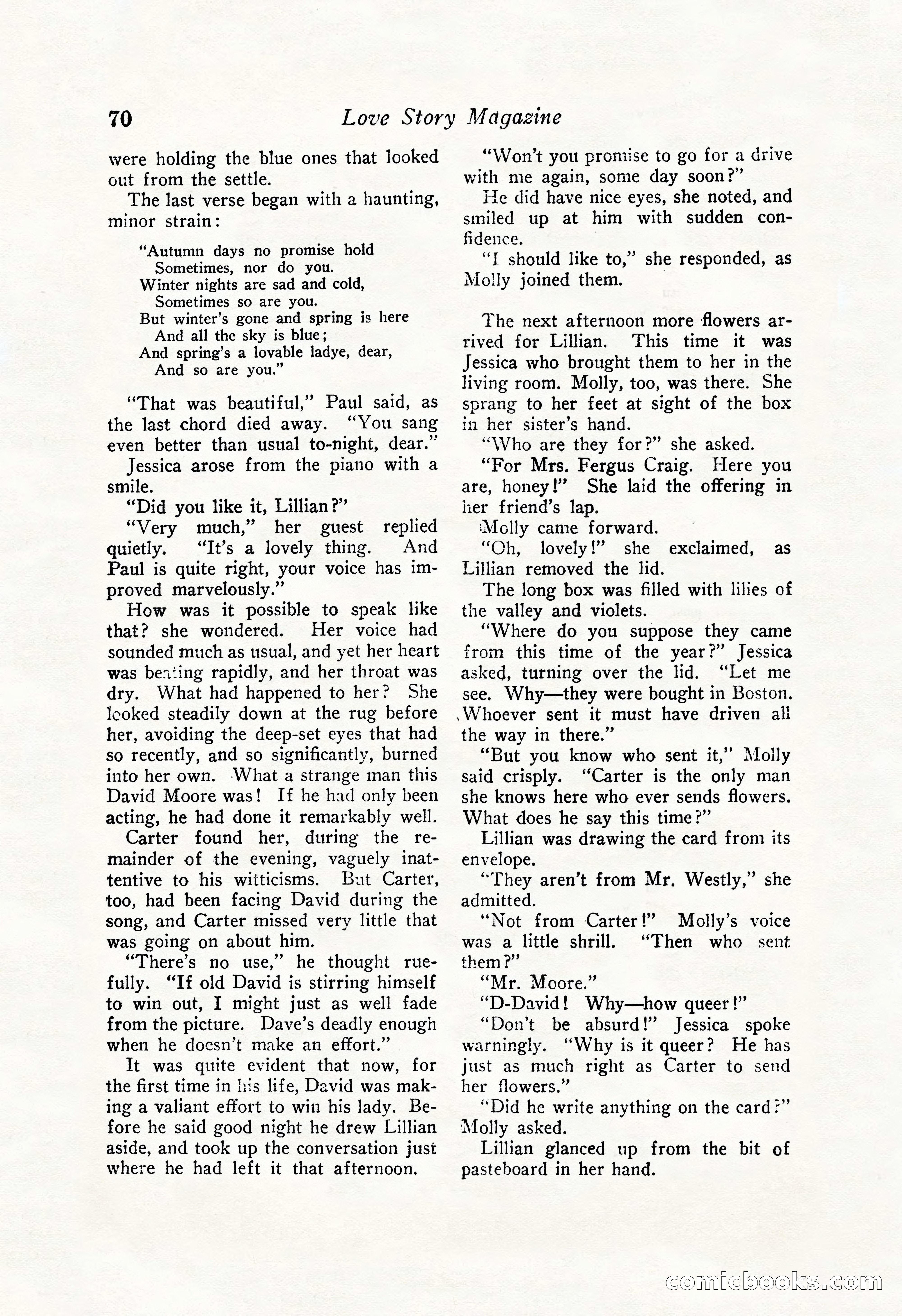 Love Story Magazine Illustrated — page 72 of 148