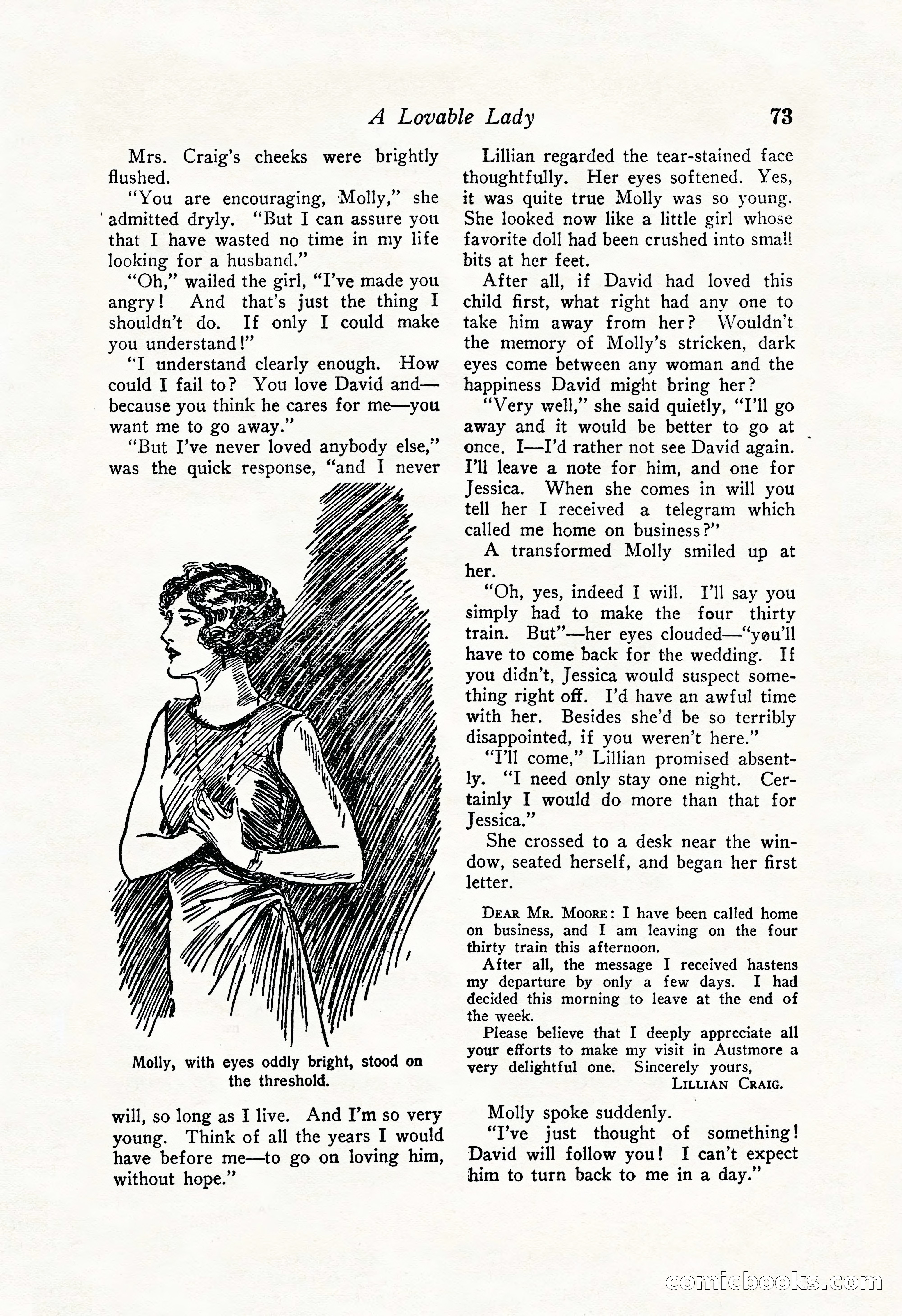 Love Story Magazine Illustrated — page 75 of 148