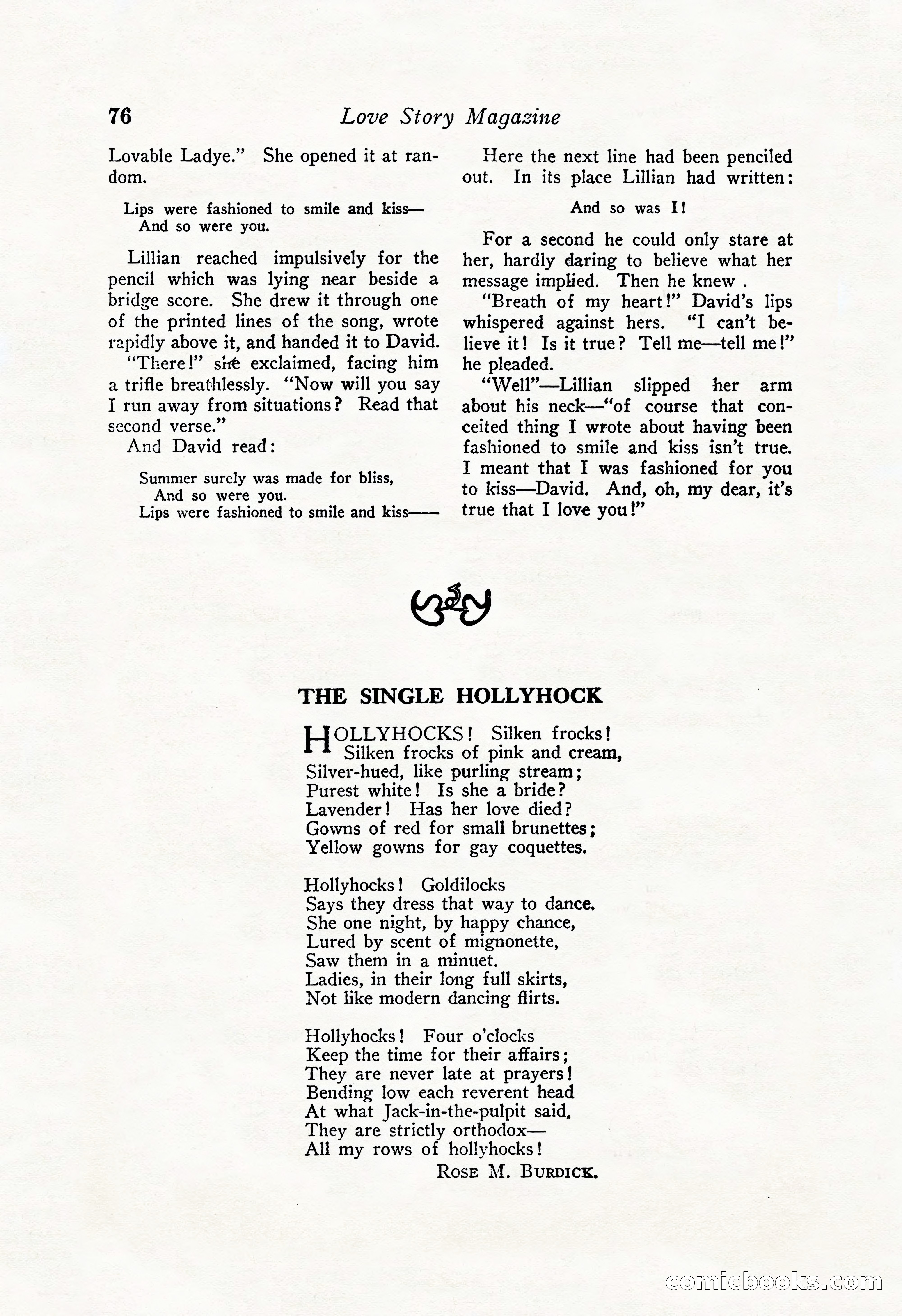 Love Story Magazine Illustrated — page 78 of 148