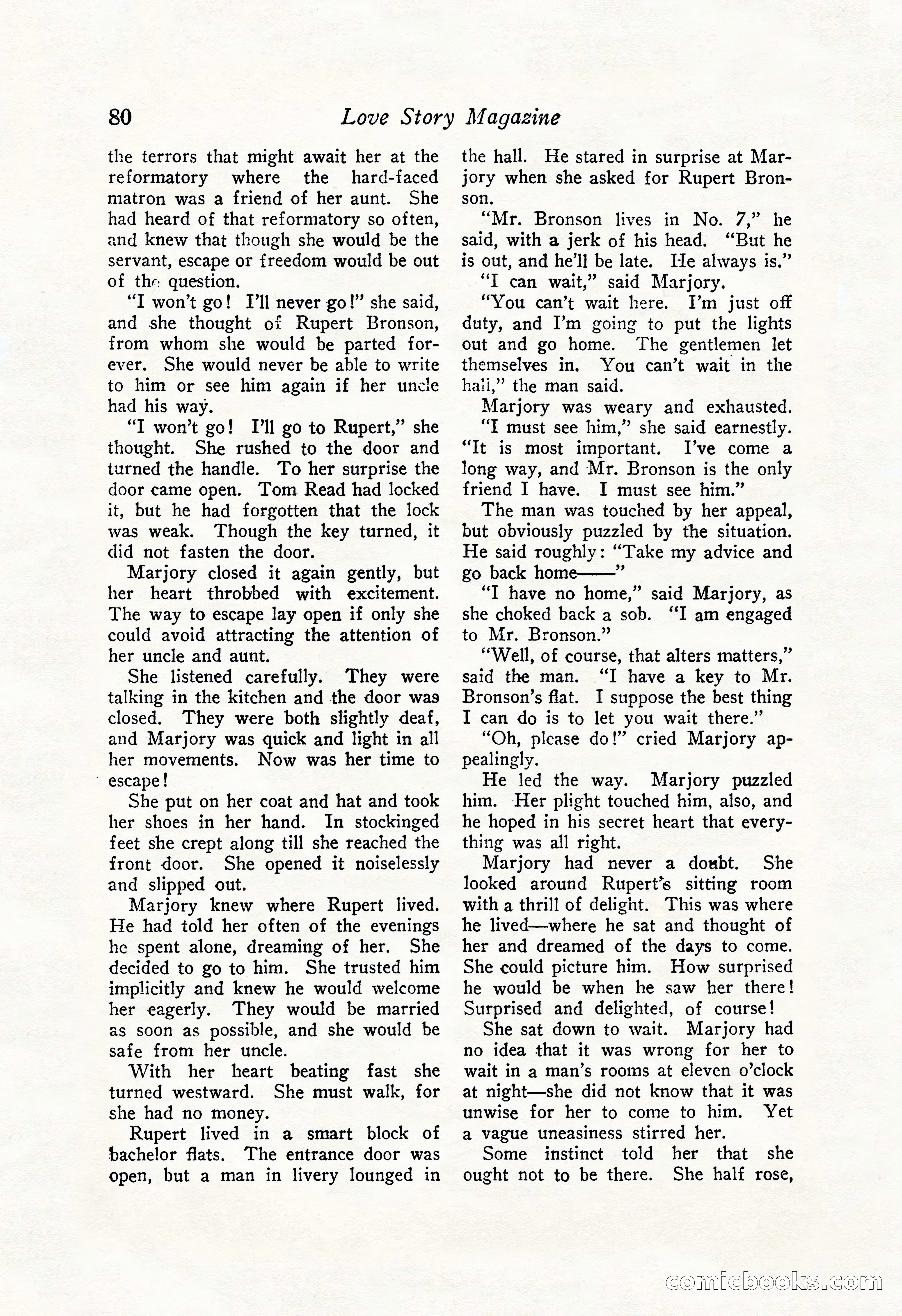 Love Story Magazine Illustrated — page 82 of 148