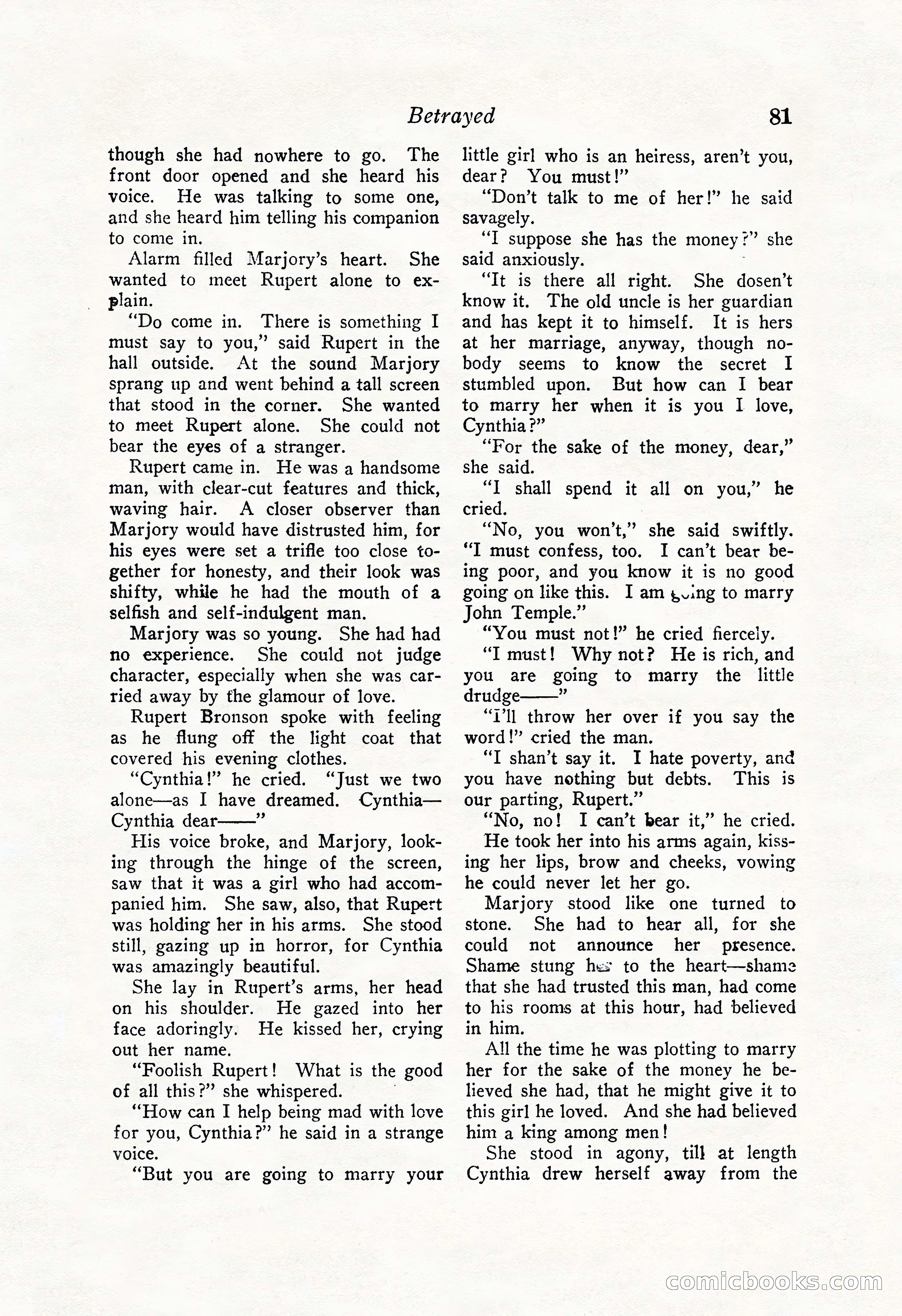 Love Story Magazine Illustrated — page 83 of 148