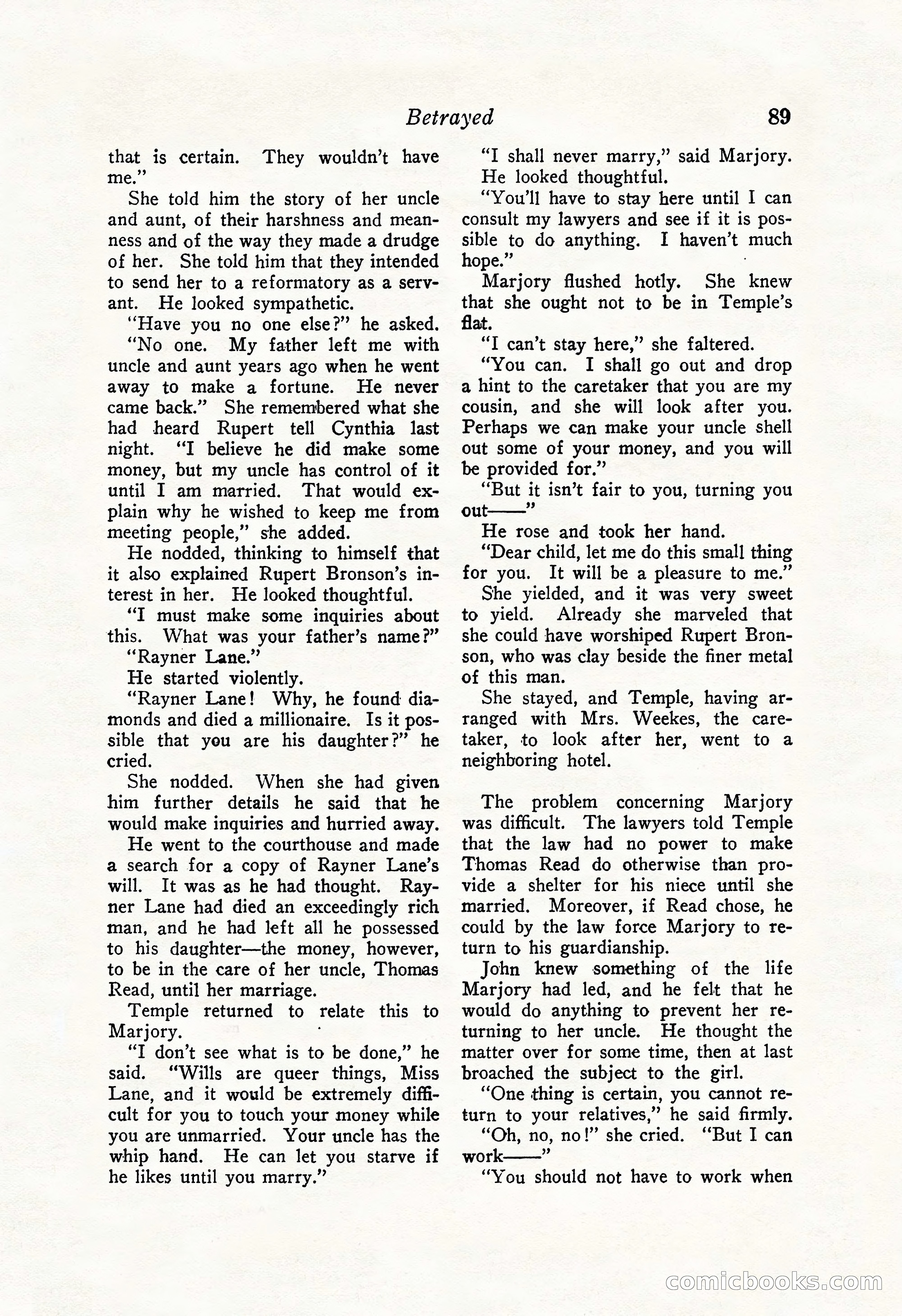 Love Story Magazine Illustrated — page 91 of 148
