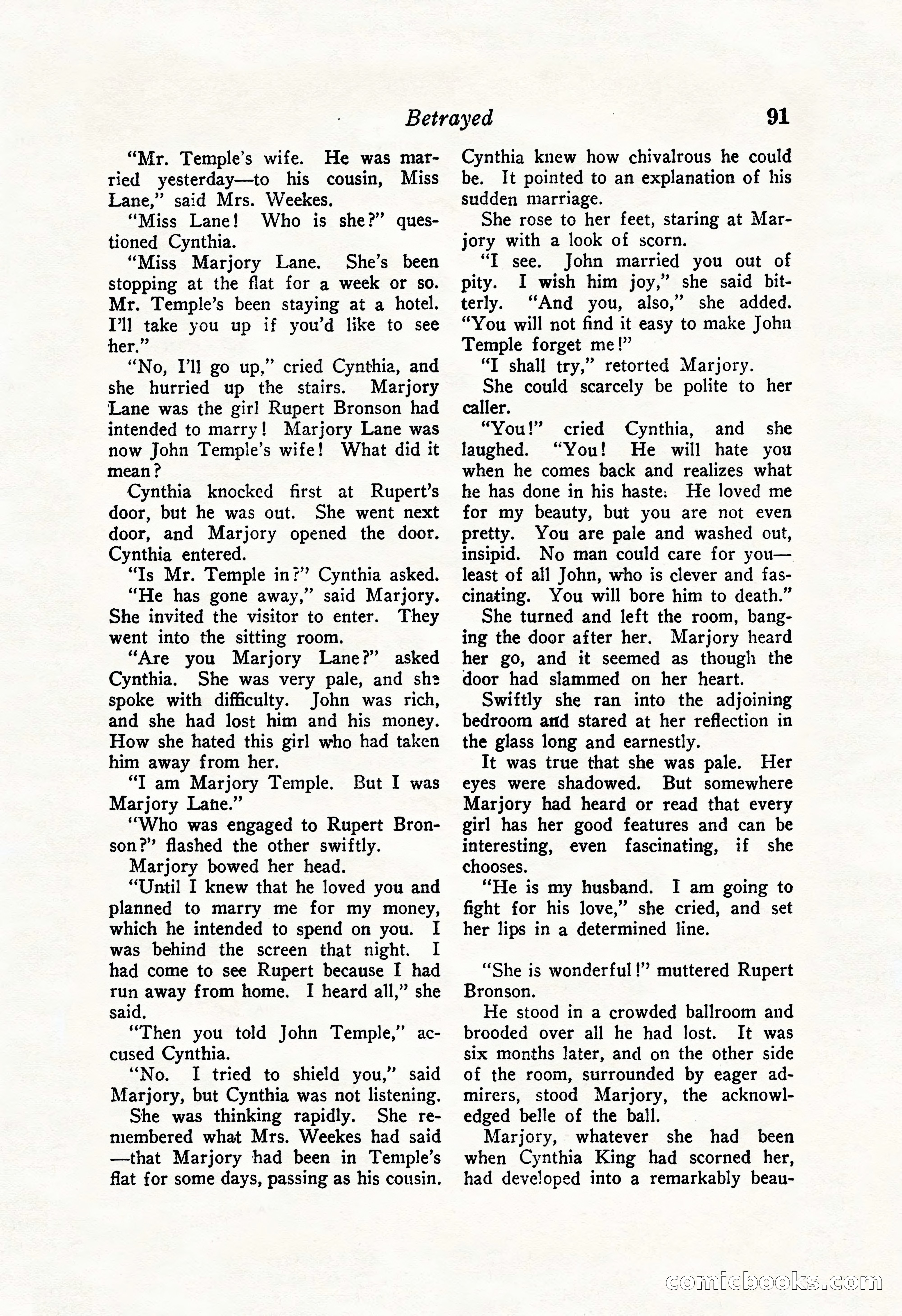 Love Story Magazine Illustrated — page 93 of 148