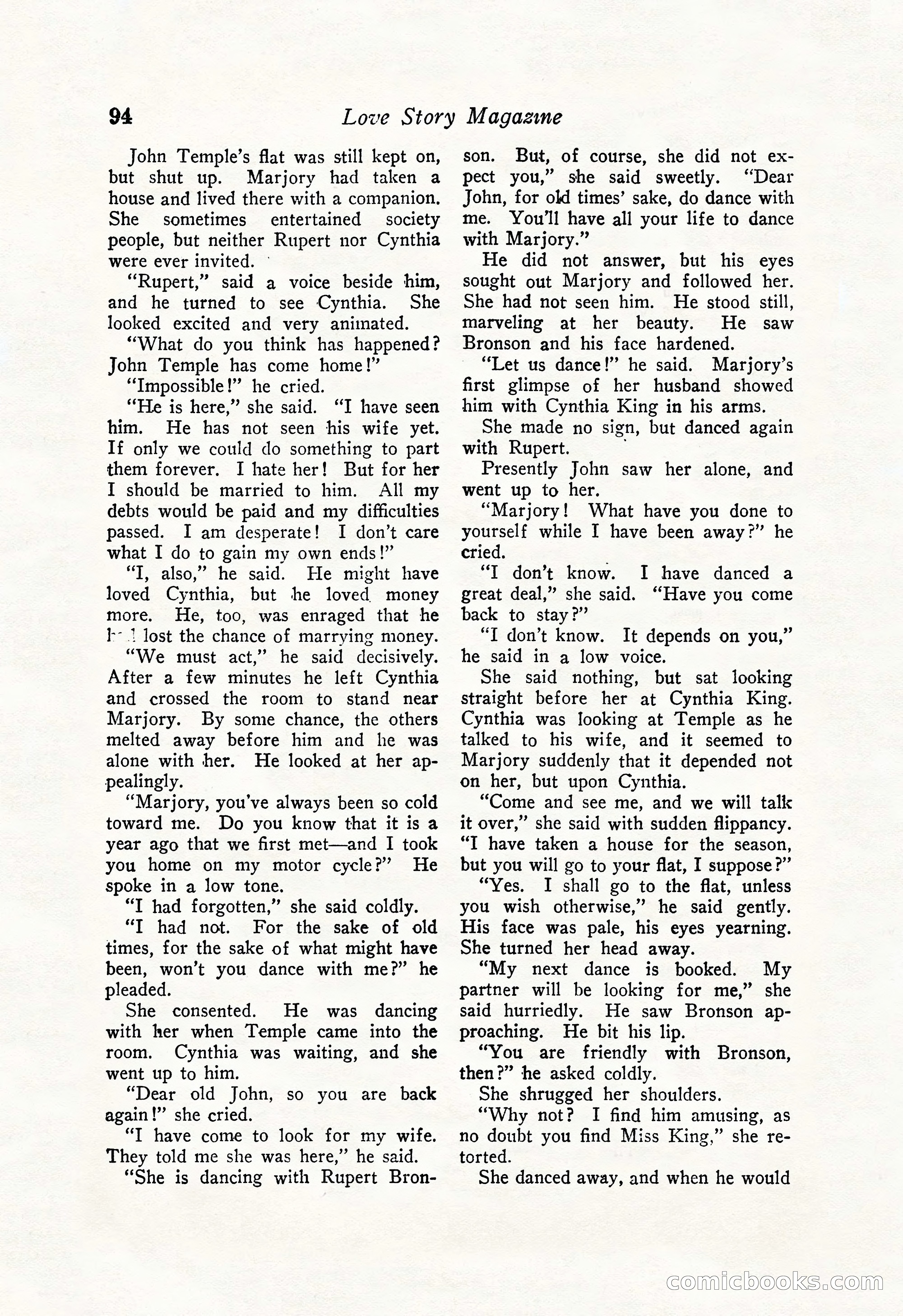 Love Story Magazine Illustrated — page 96 of 148