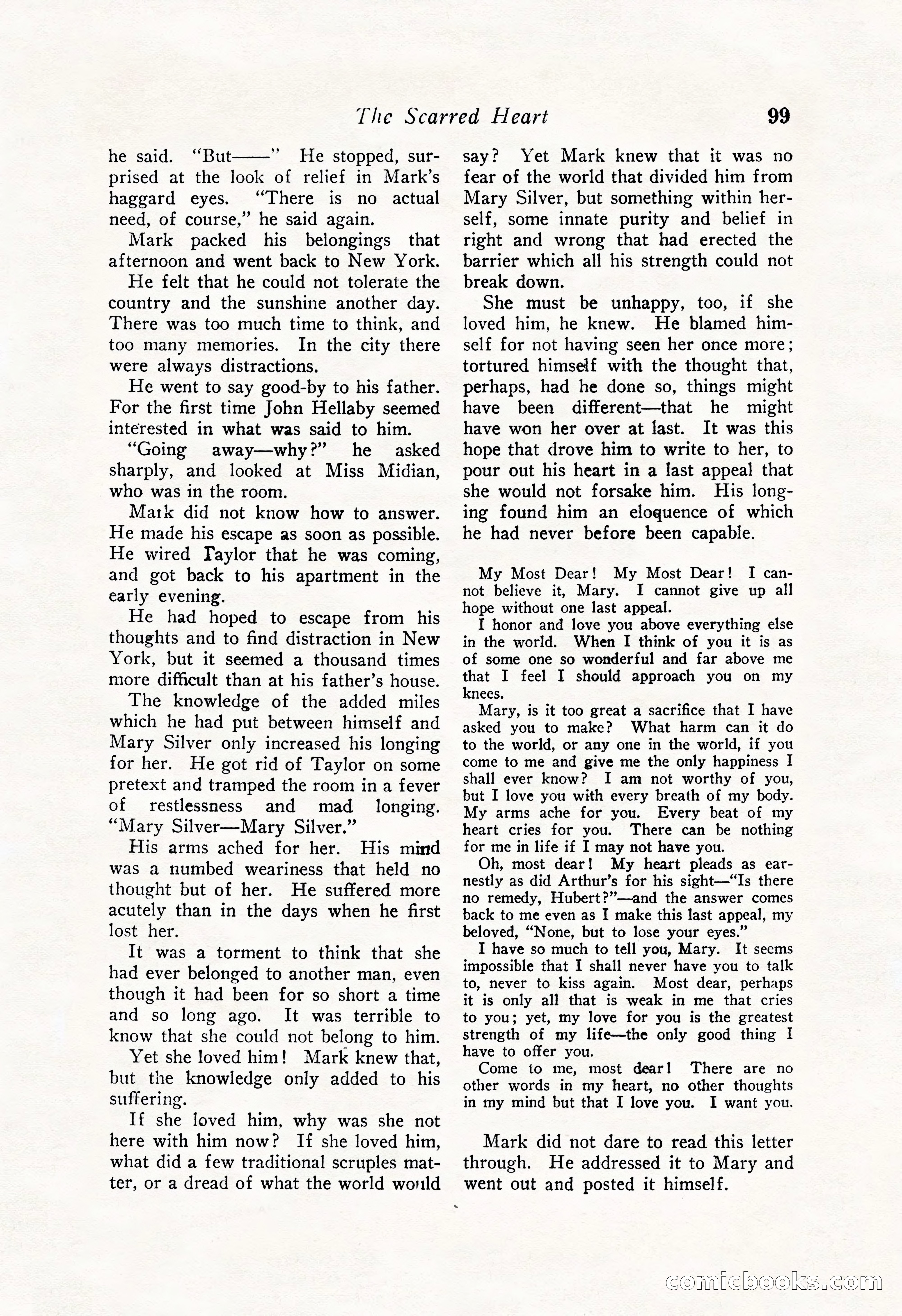 Love Story Magazine Illustrated — page 101 of 148