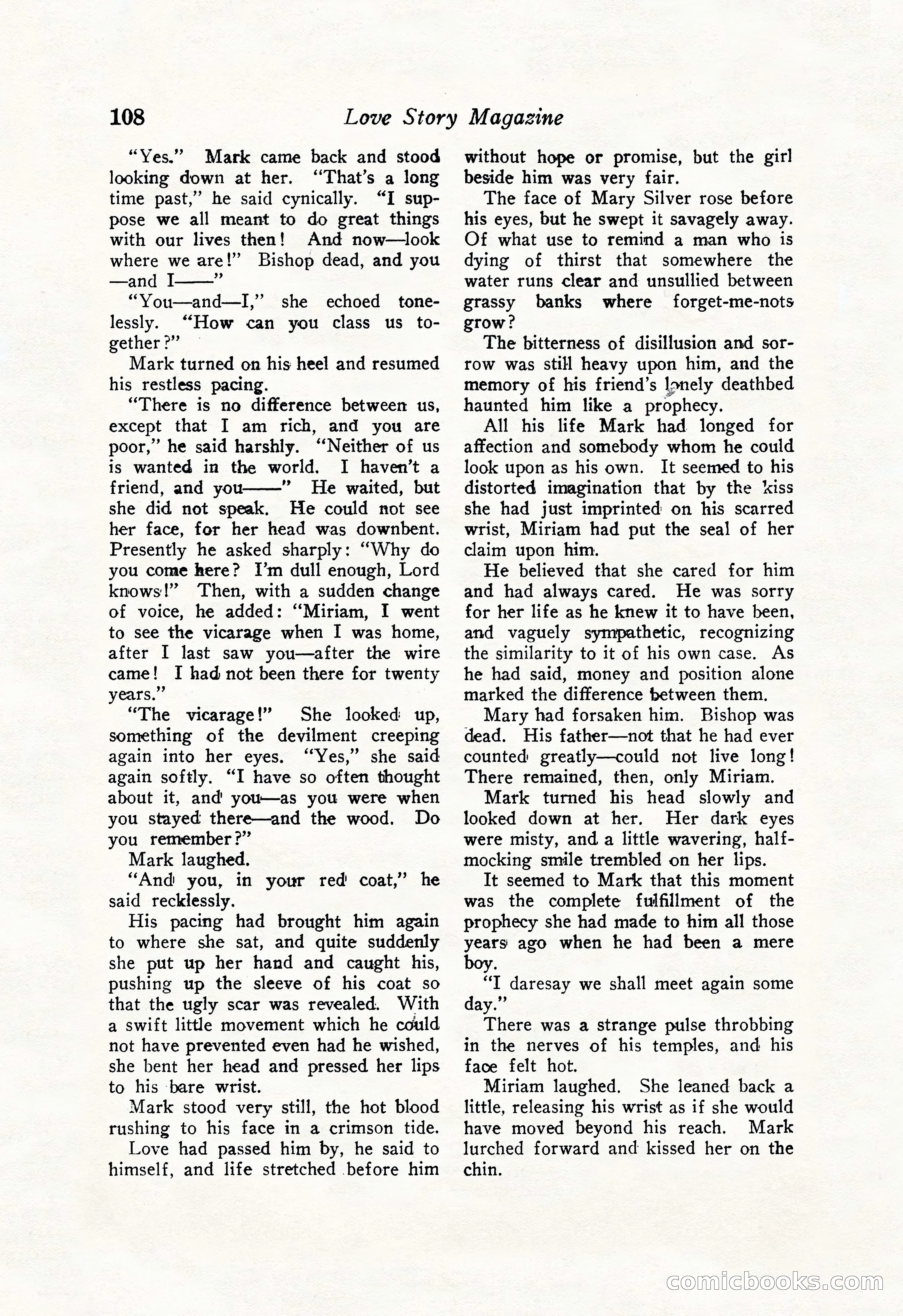 Love Story Magazine Illustrated — page 110 of 148