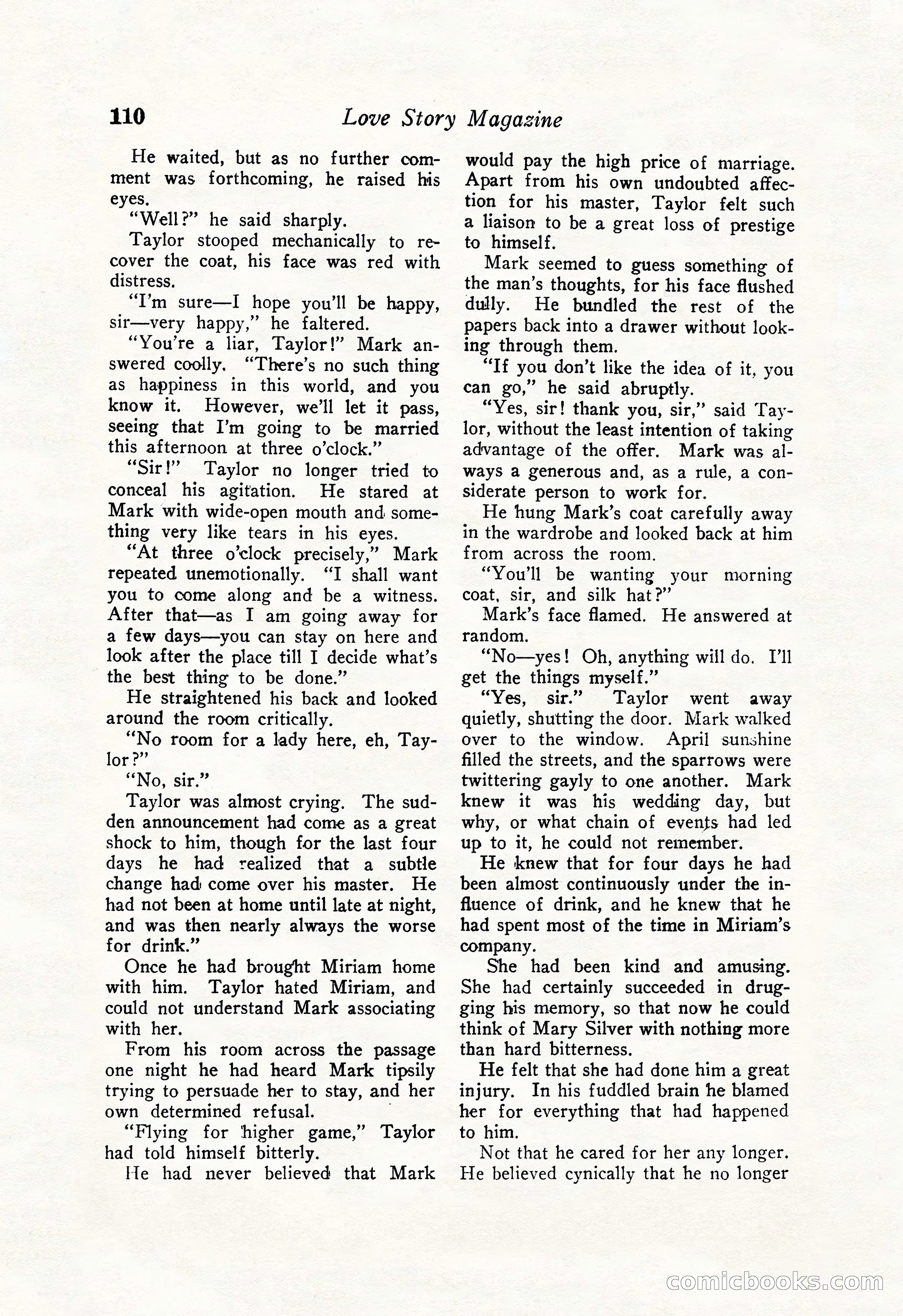 Love Story Magazine Illustrated — page 112 of 148