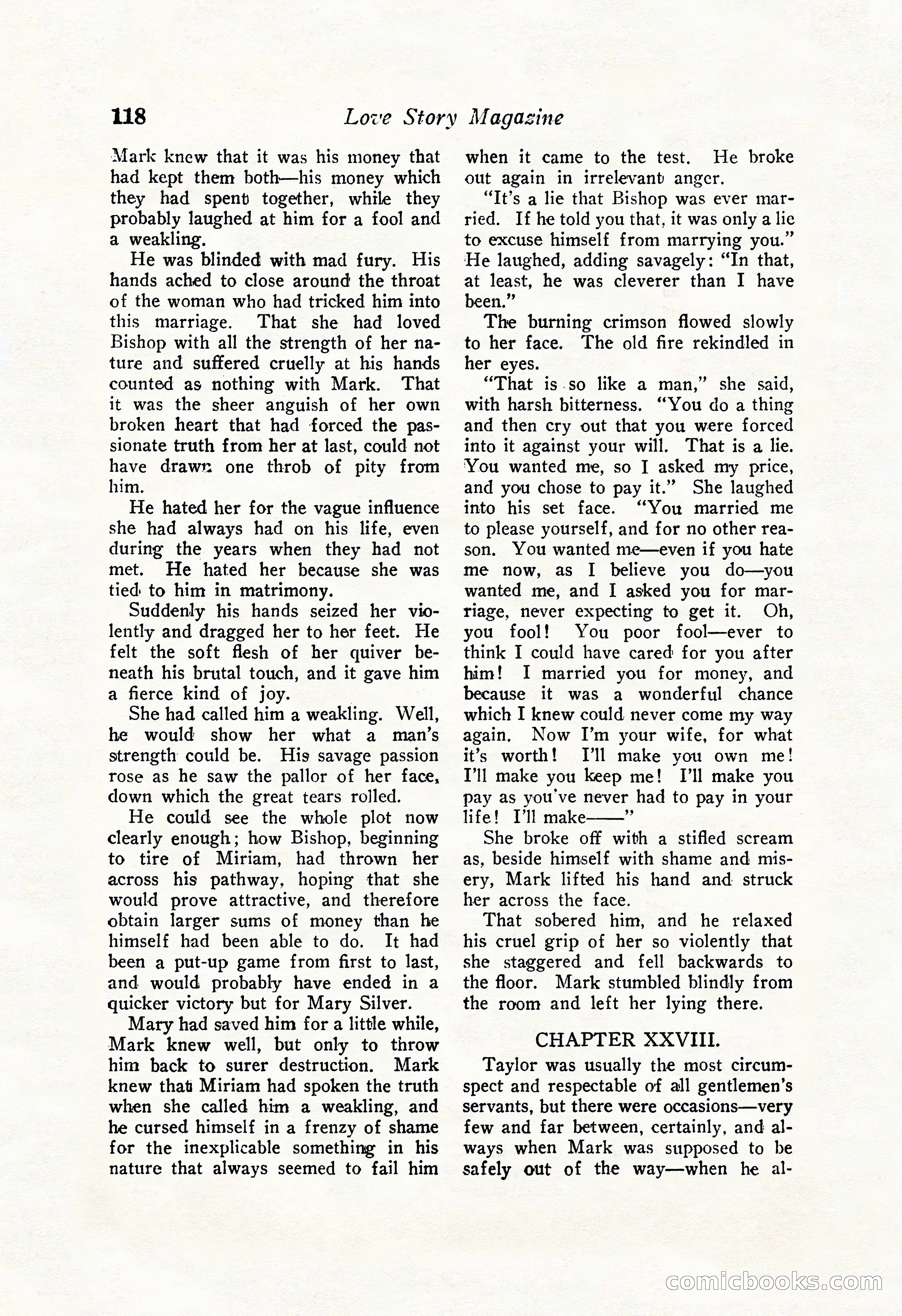Love Story Magazine Illustrated — page 120 of 148