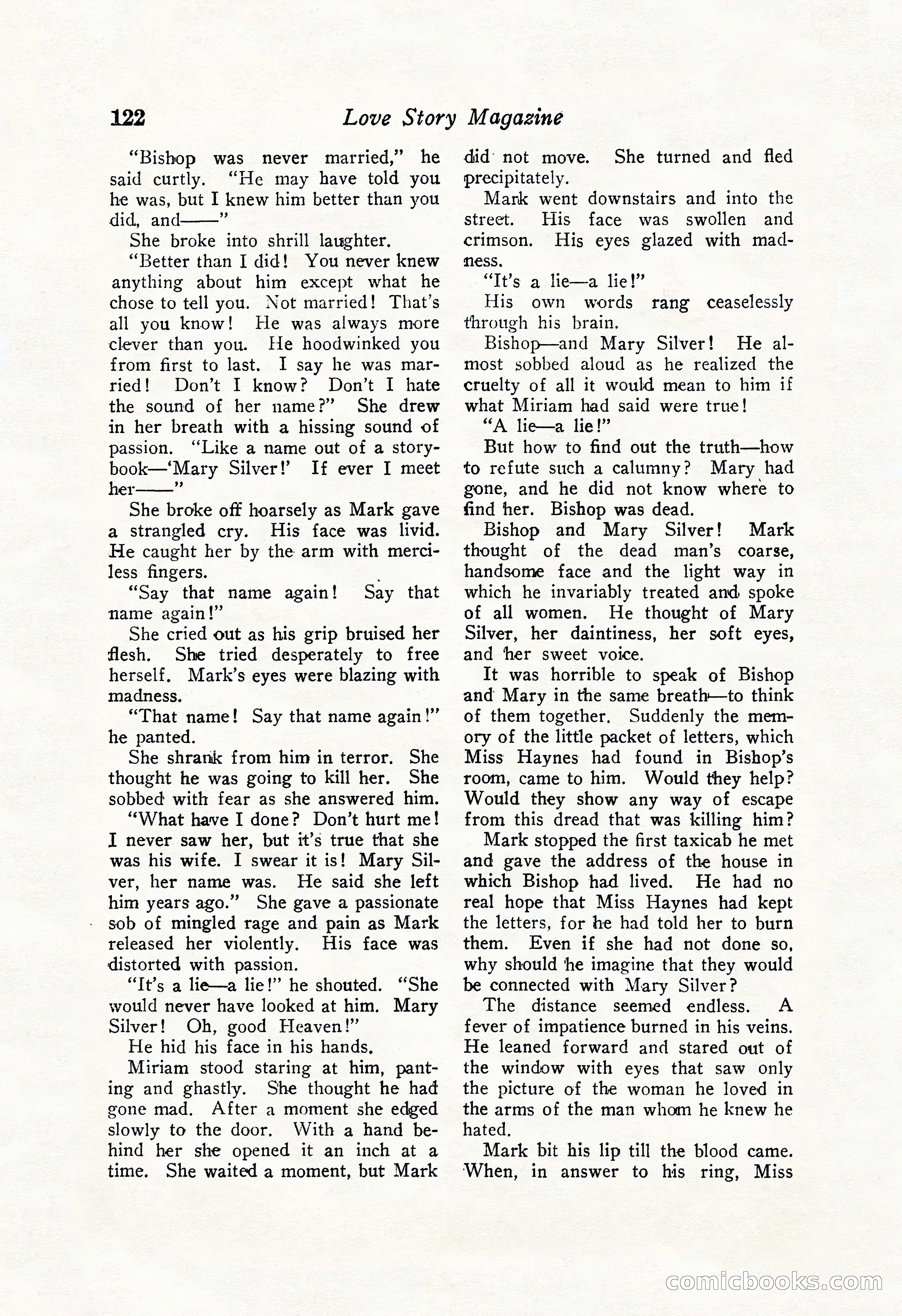 Love Story Magazine Illustrated — page 124 of 148