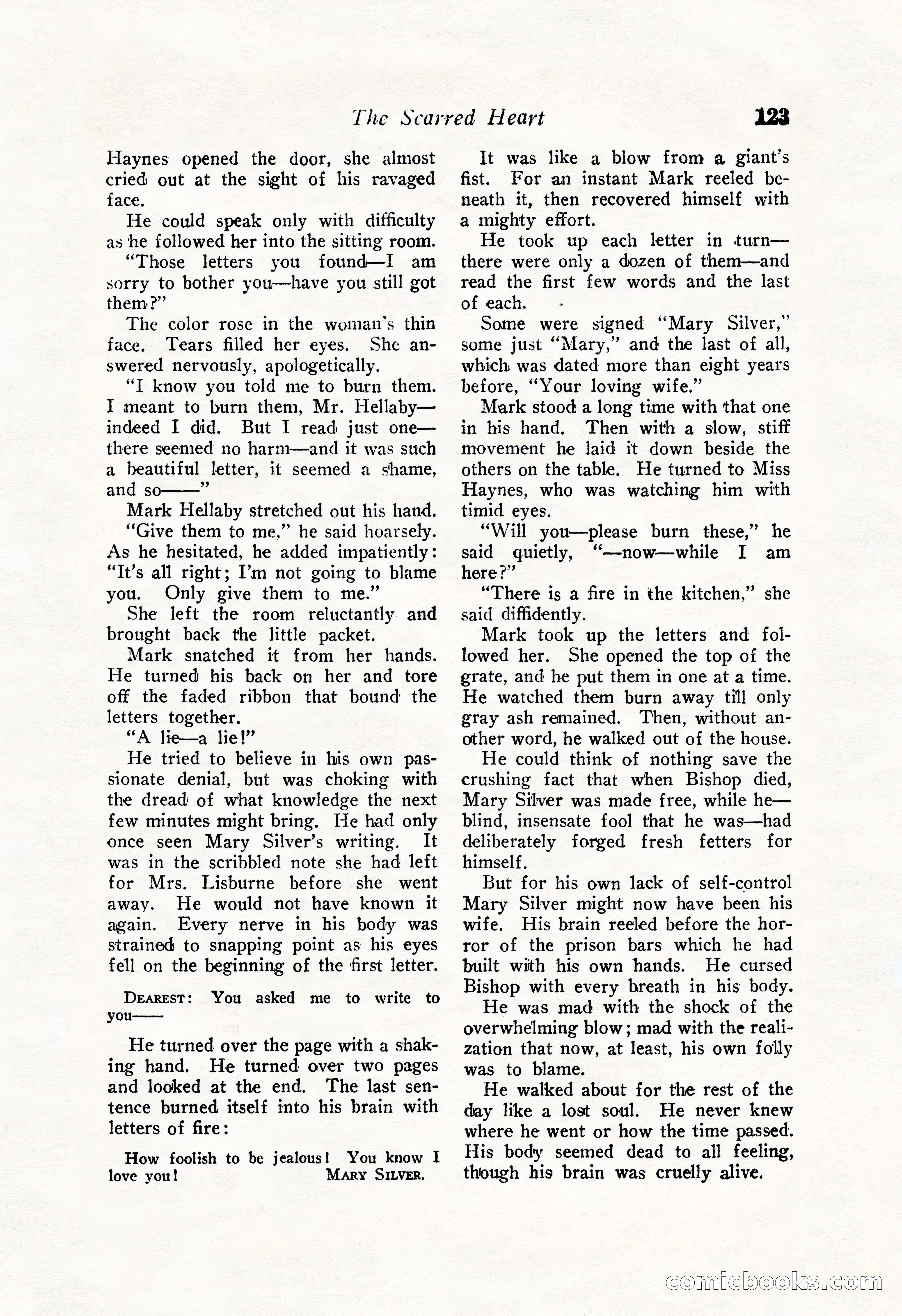 Love Story Magazine Illustrated — page 125 of 148