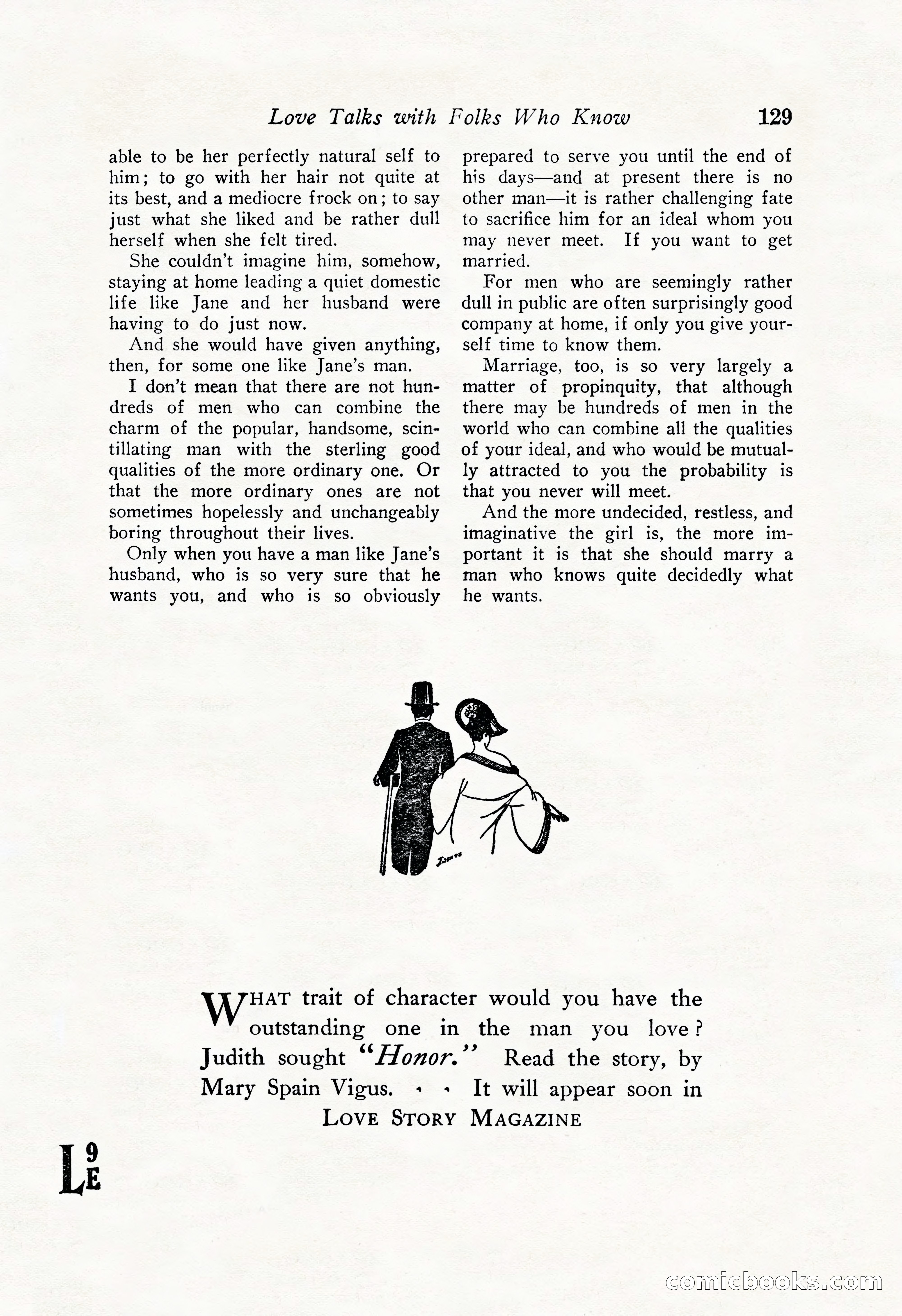 Love Story Magazine Illustrated — page 131 of 148