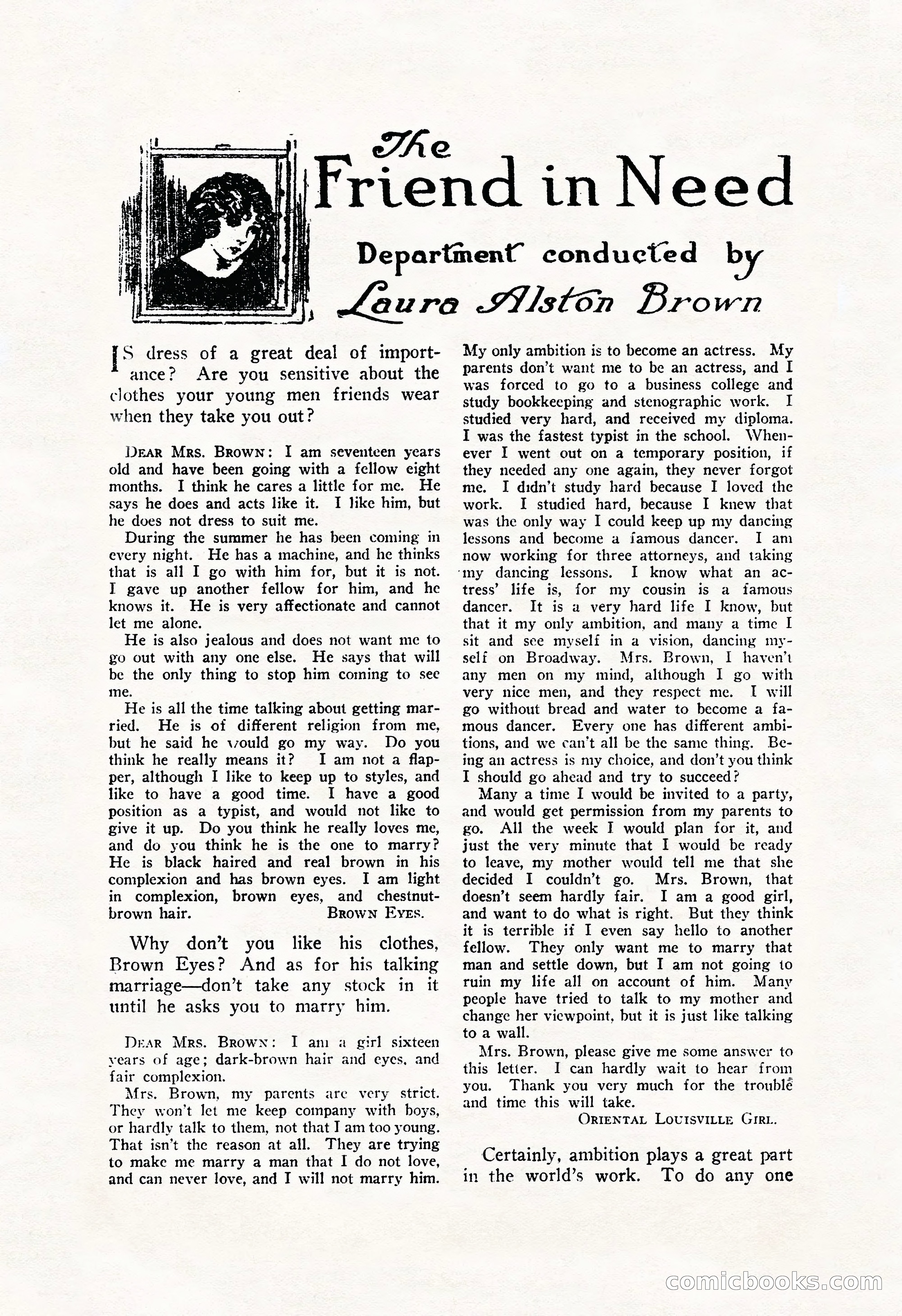 Love Story Magazine Illustrated — page 134 of 148