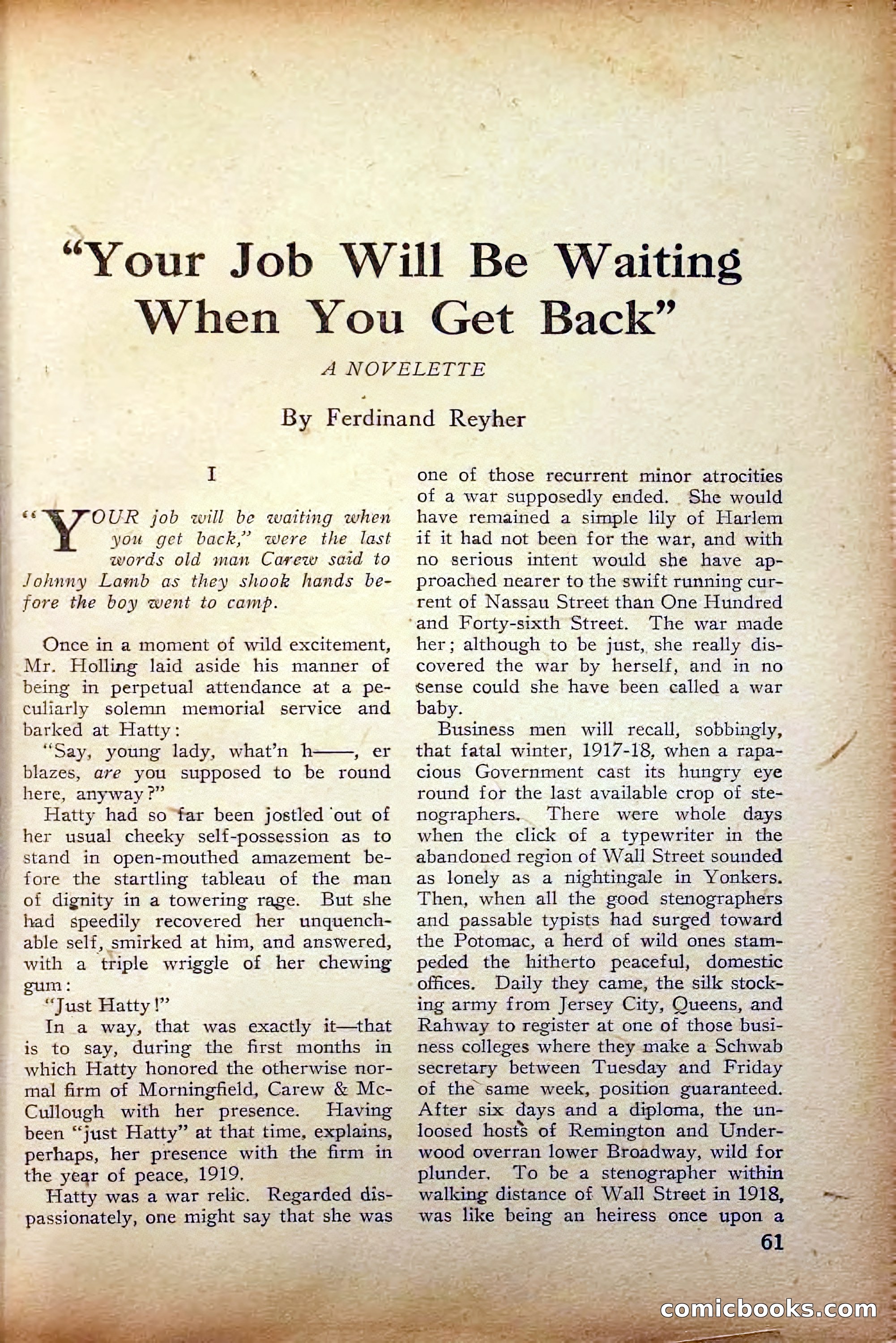 Live Stories, July 1919 — page 65 of 132