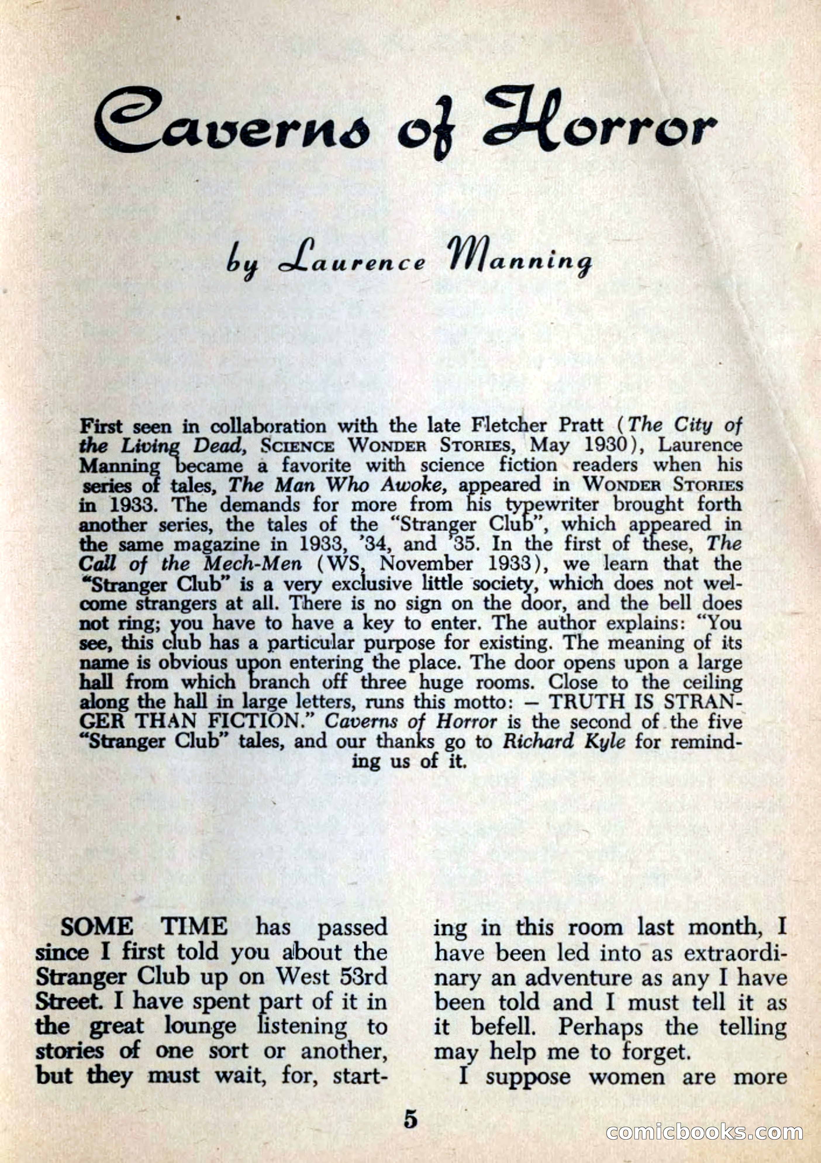 Magazine of Horror No. 6 — page 5 of 133