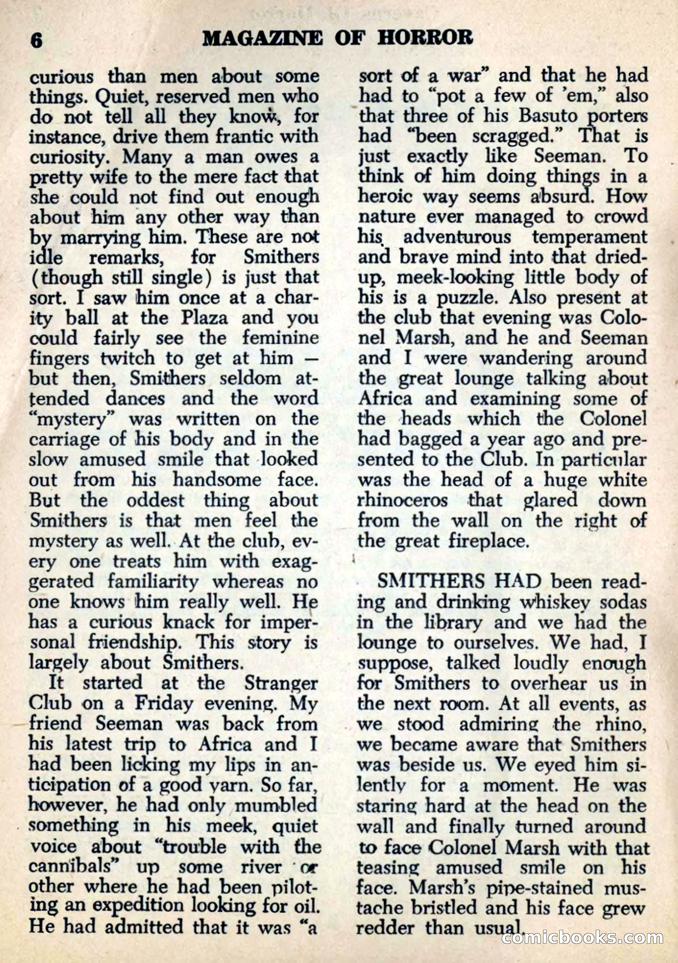 Magazine of Horror No. 6 — page 6 of 133