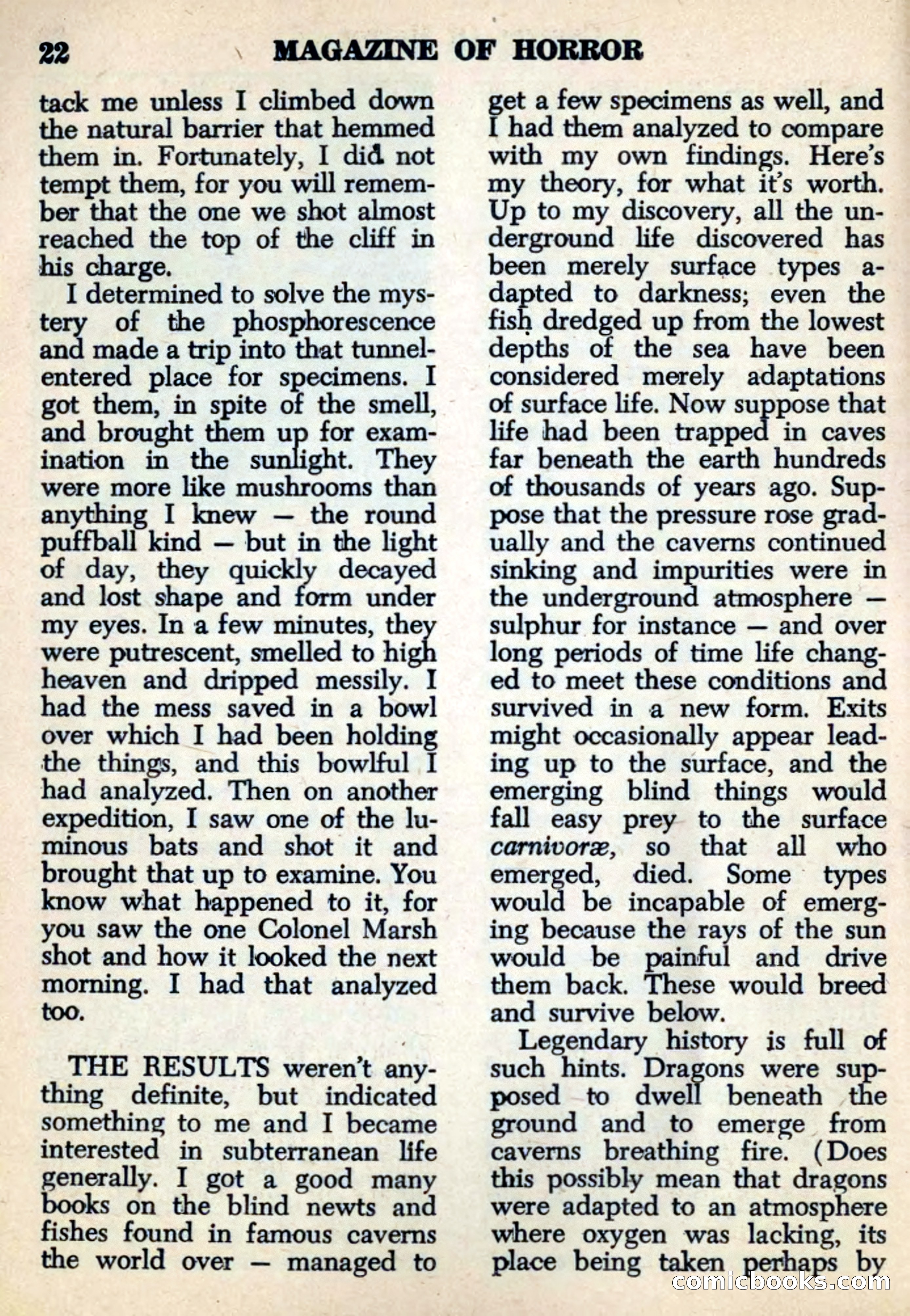 Magazine of Horror No. 6 — page 22 of 133