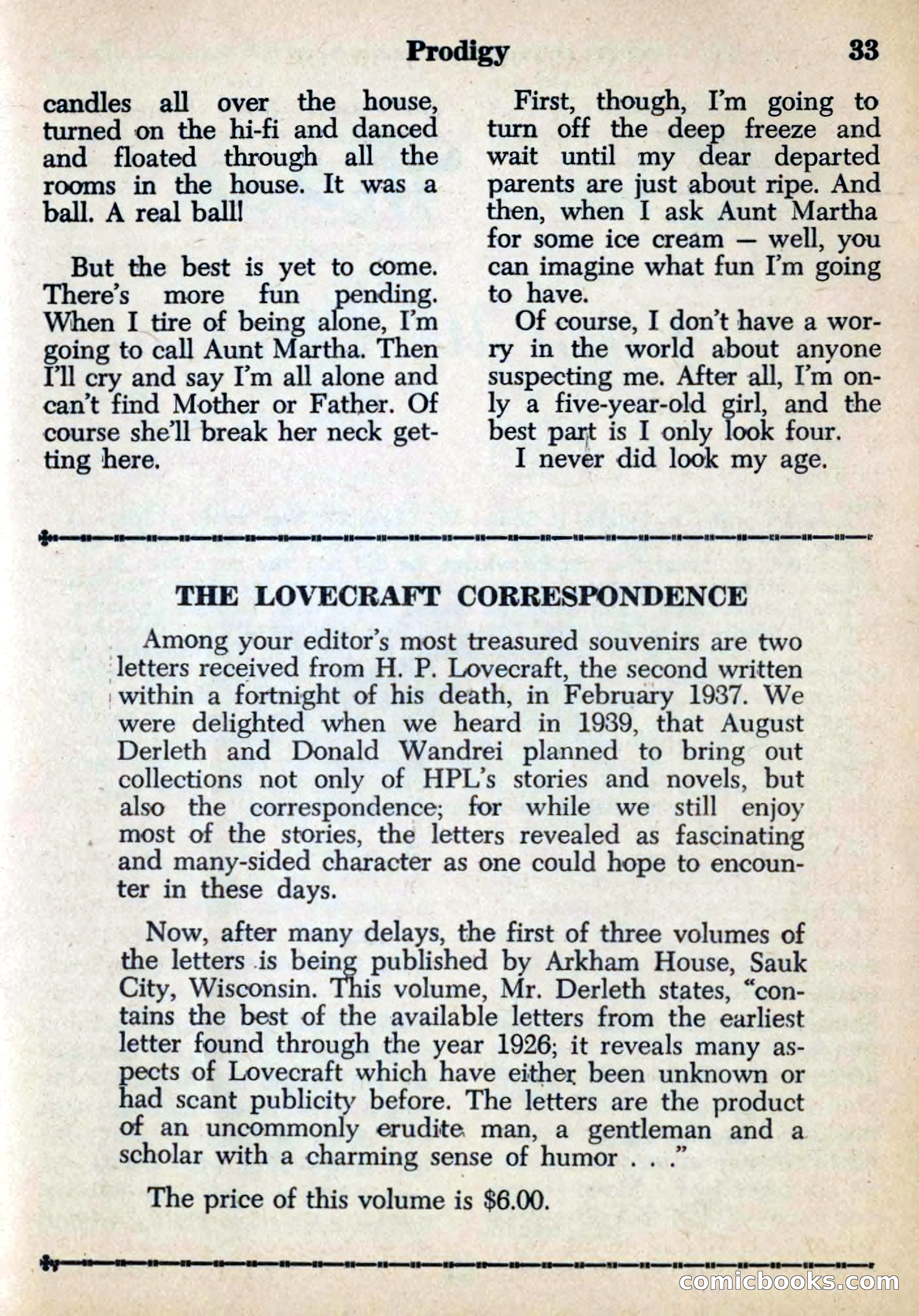 Magazine of Horror No. 6 — page 33 of 133