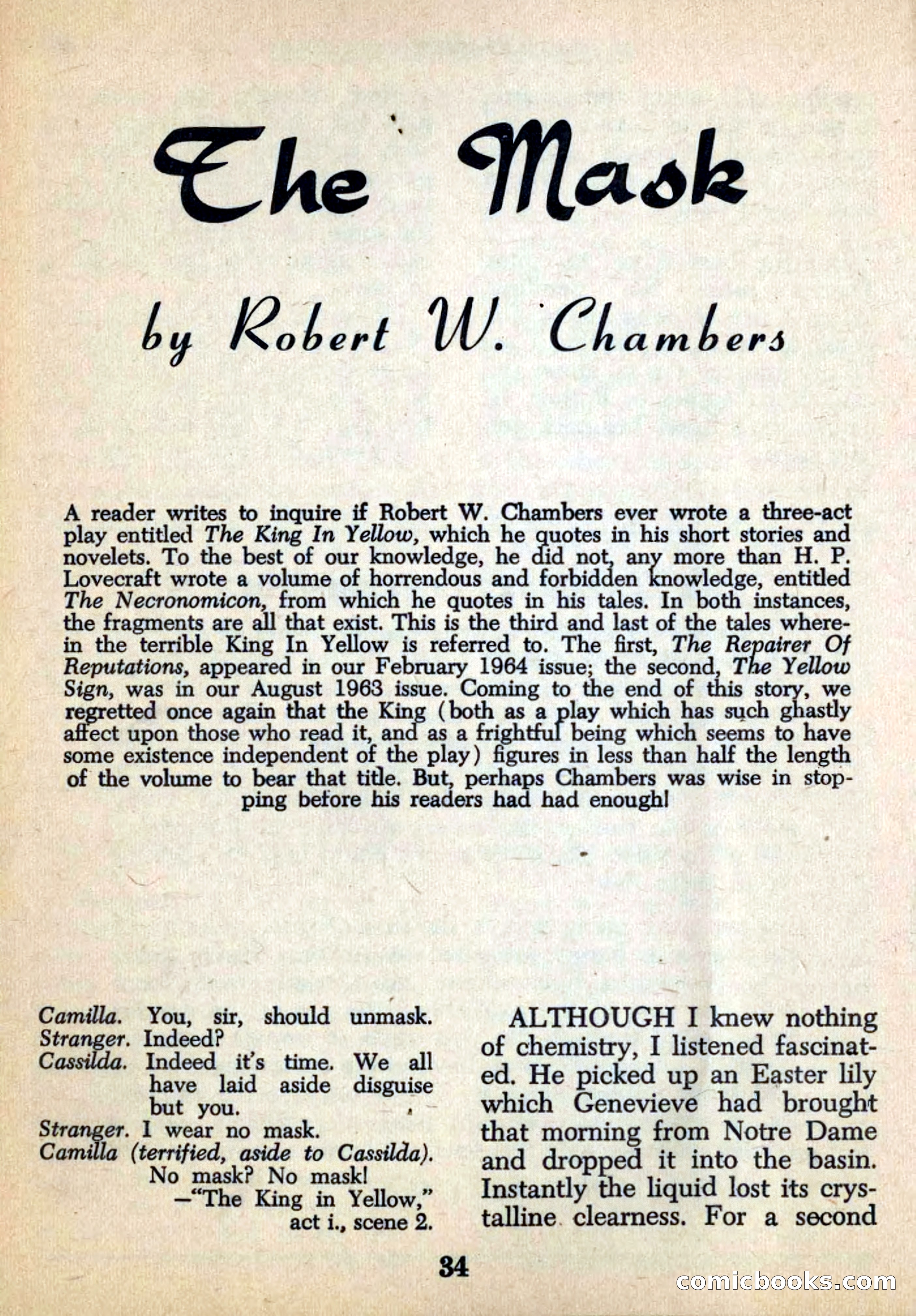 Magazine of Horror No. 6 — page 34 of 133