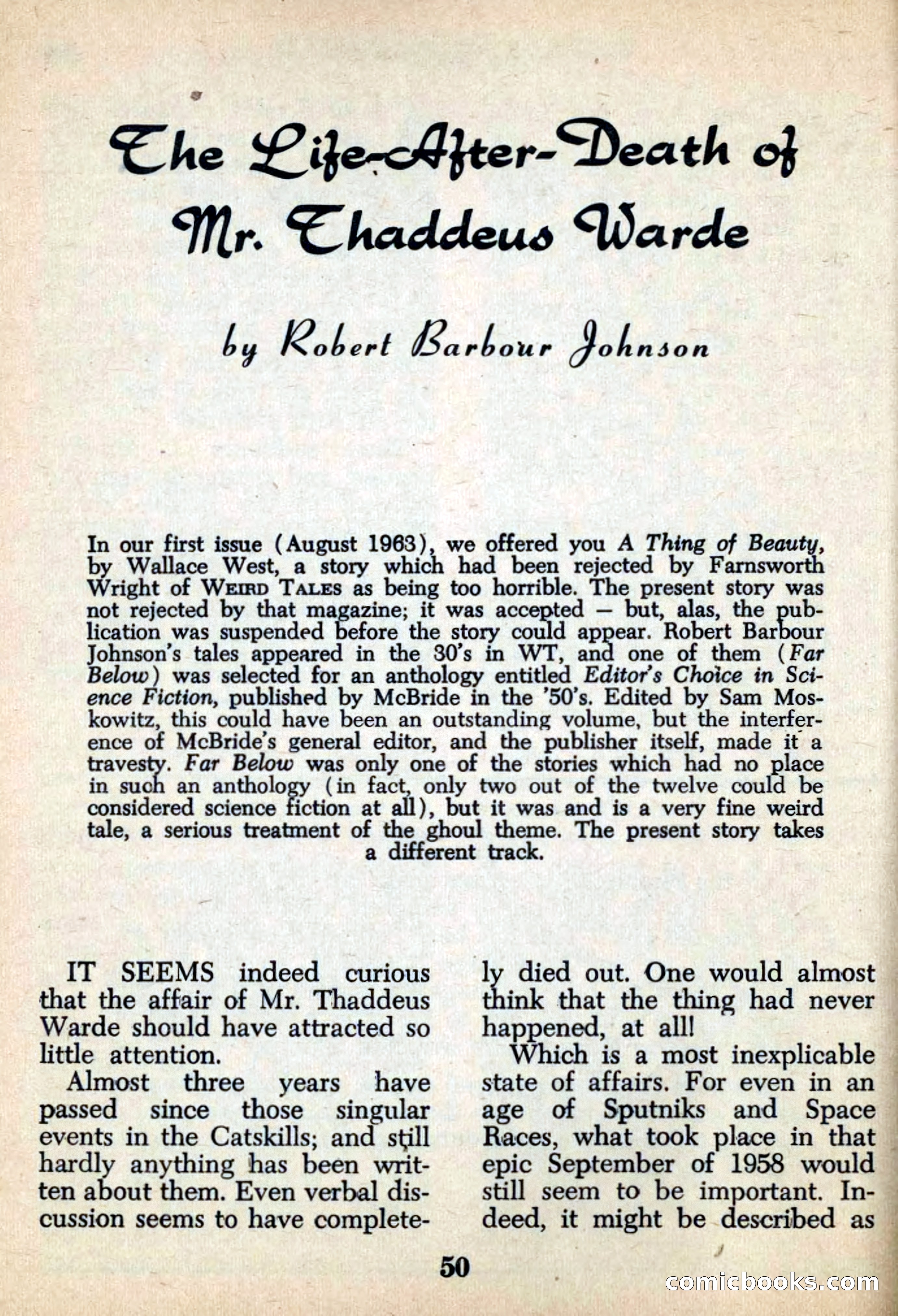 Magazine of Horror No. 6 — page 50 of 133