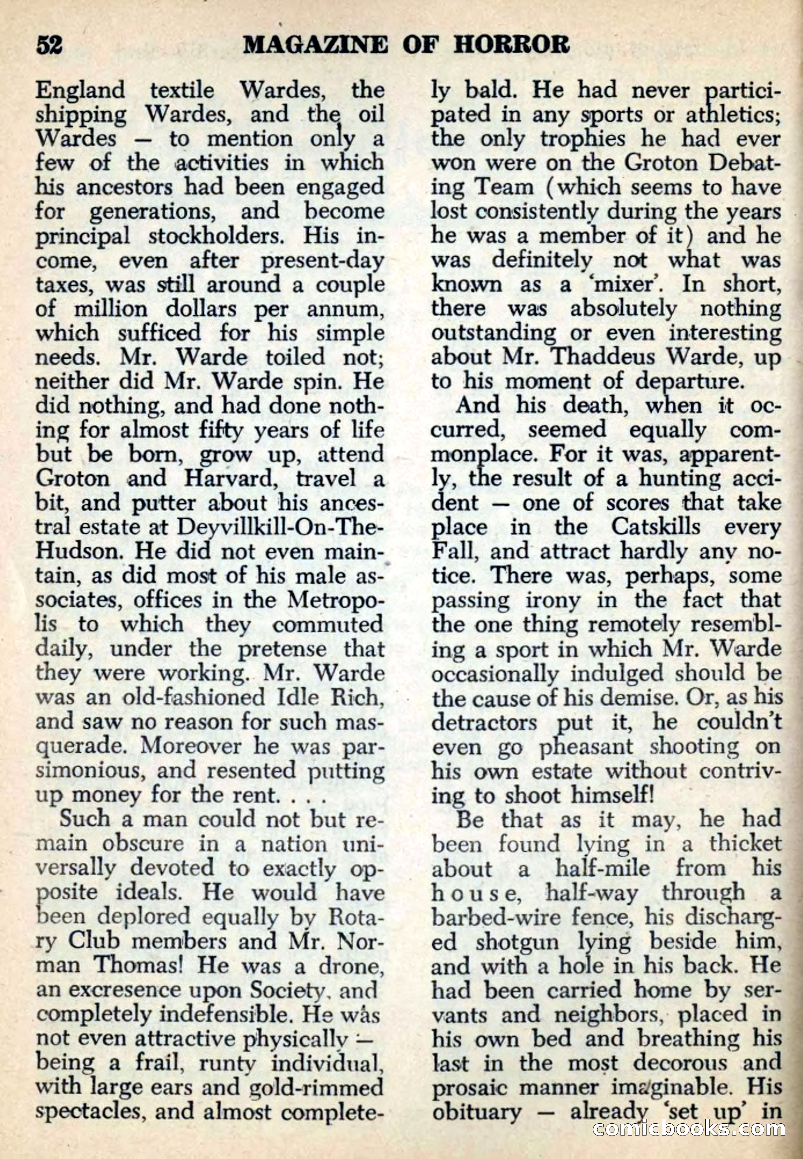 Magazine of Horror No. 6 — page 52 of 133