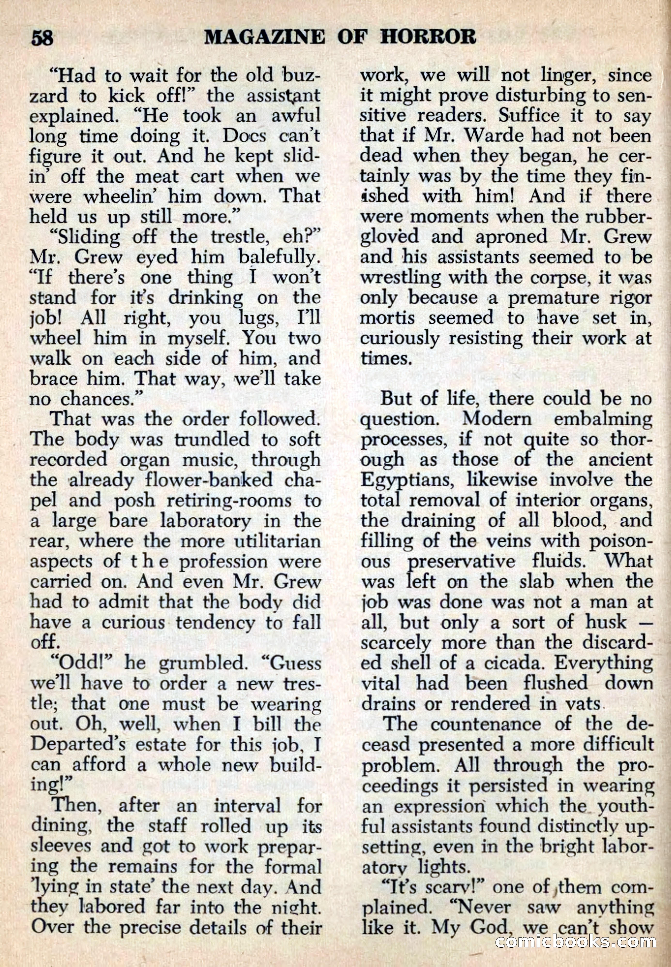 Magazine of Horror No. 6 — page 58 of 133