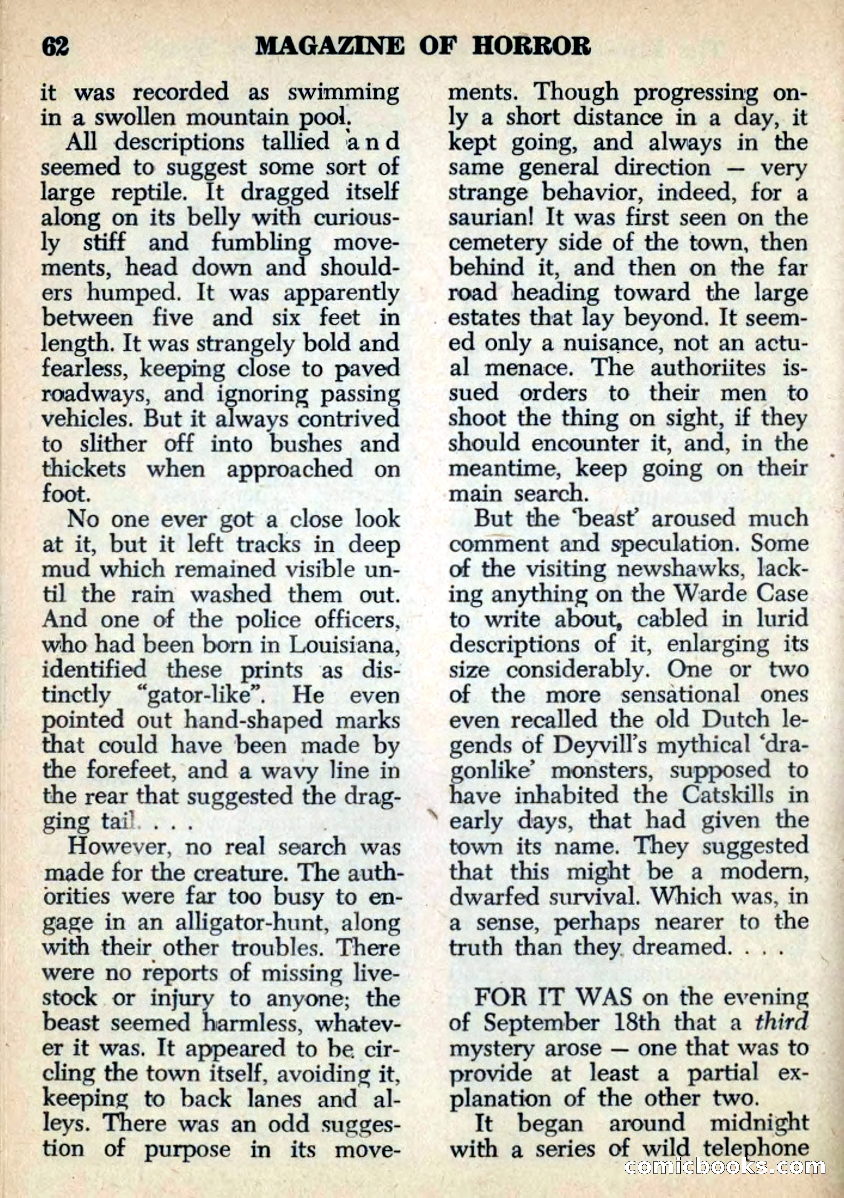 Magazine of Horror No. 6 — page 62 of 133