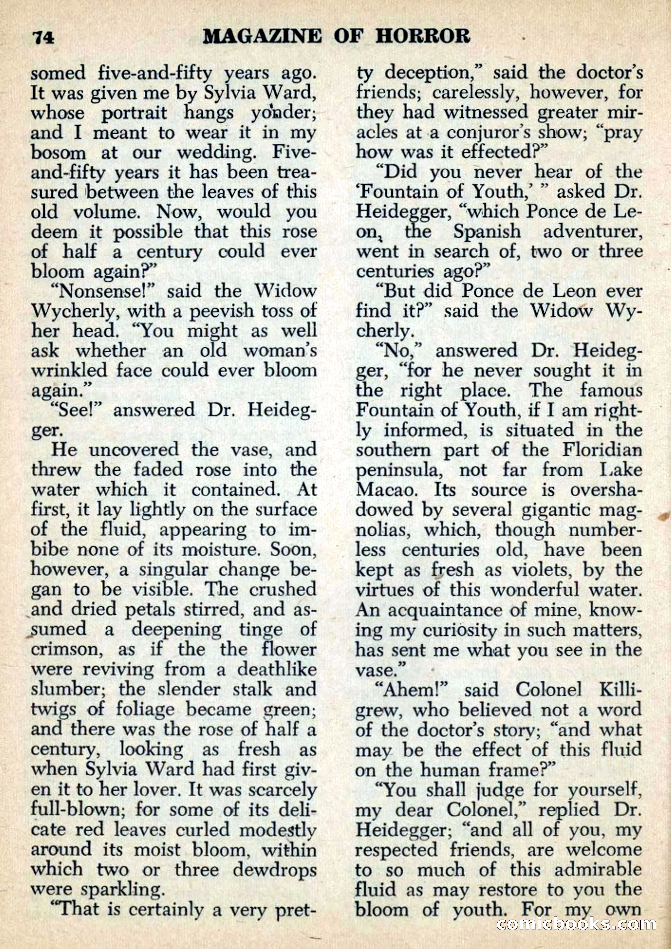 Magazine of Horror No. 6 — page 74 of 133