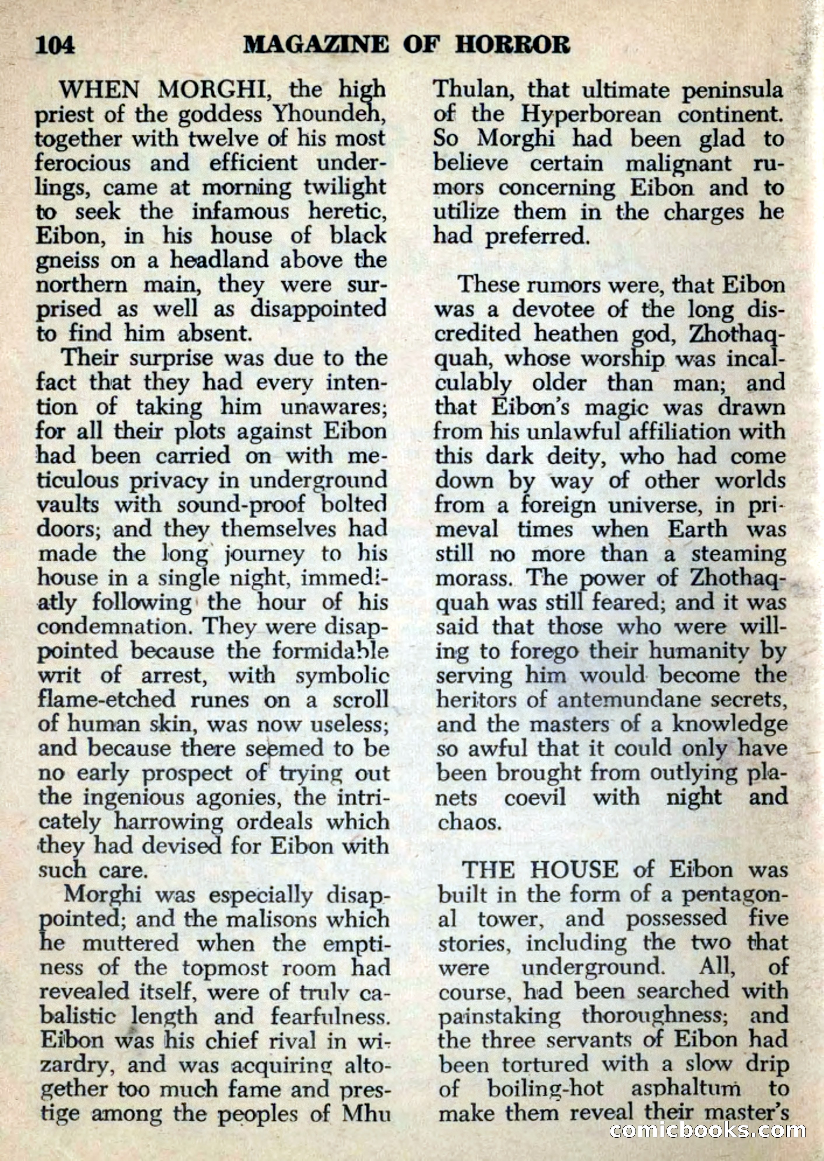 Magazine of Horror No. 6 — page 104 of 133