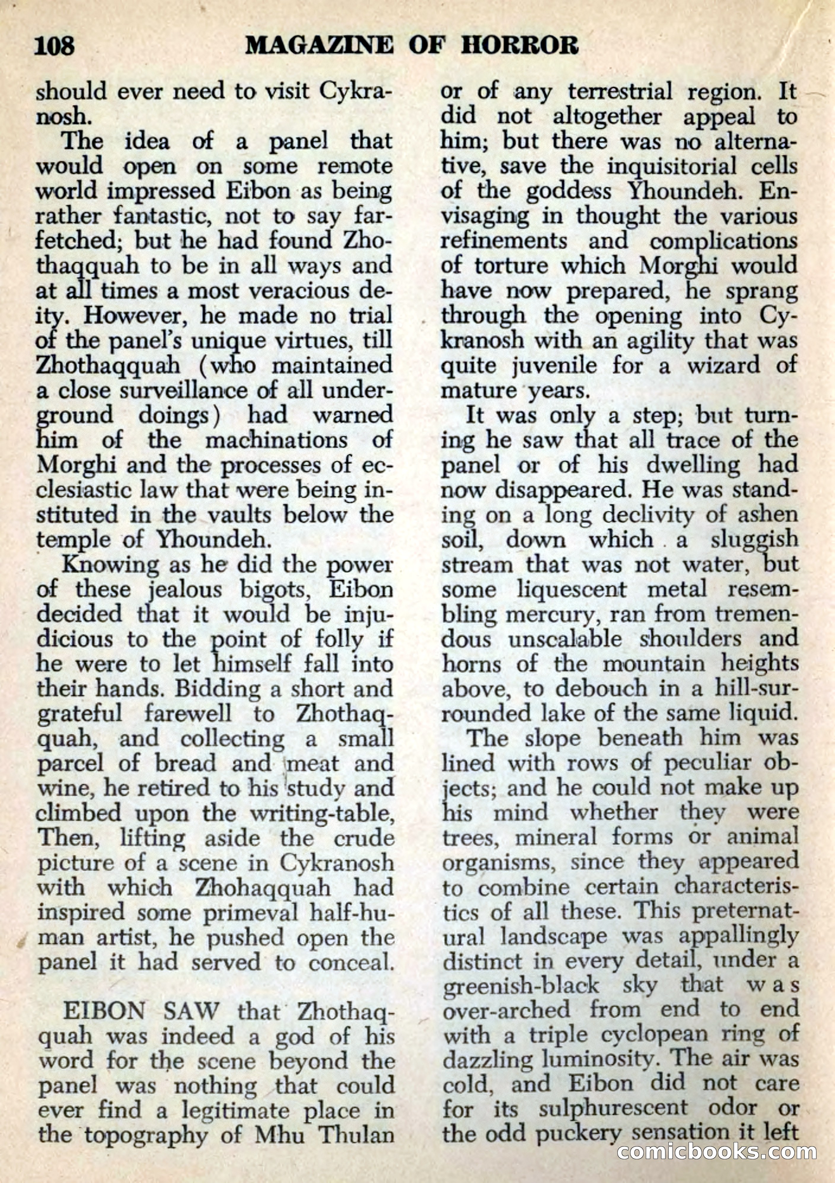 Magazine of Horror No. 6 — page 108 of 133