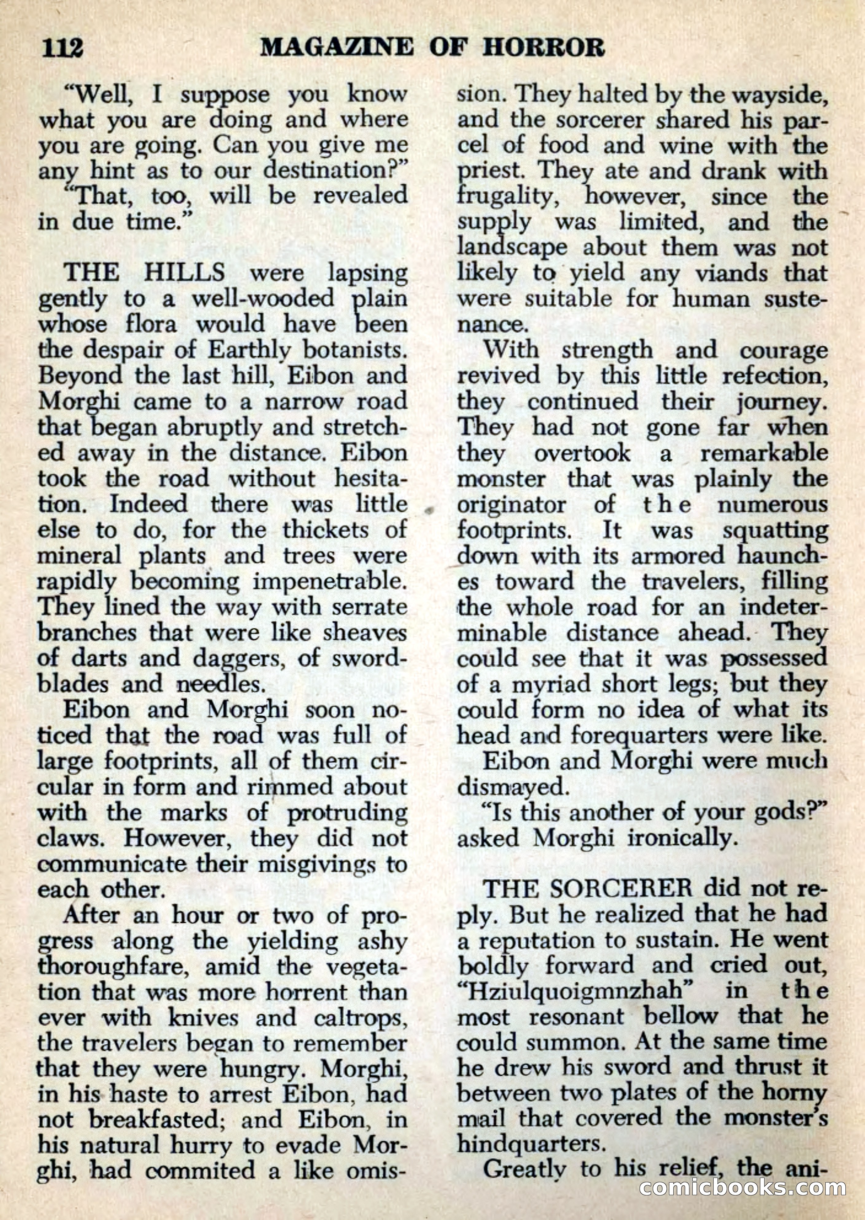 Magazine of Horror No. 6 — page 112 of 133