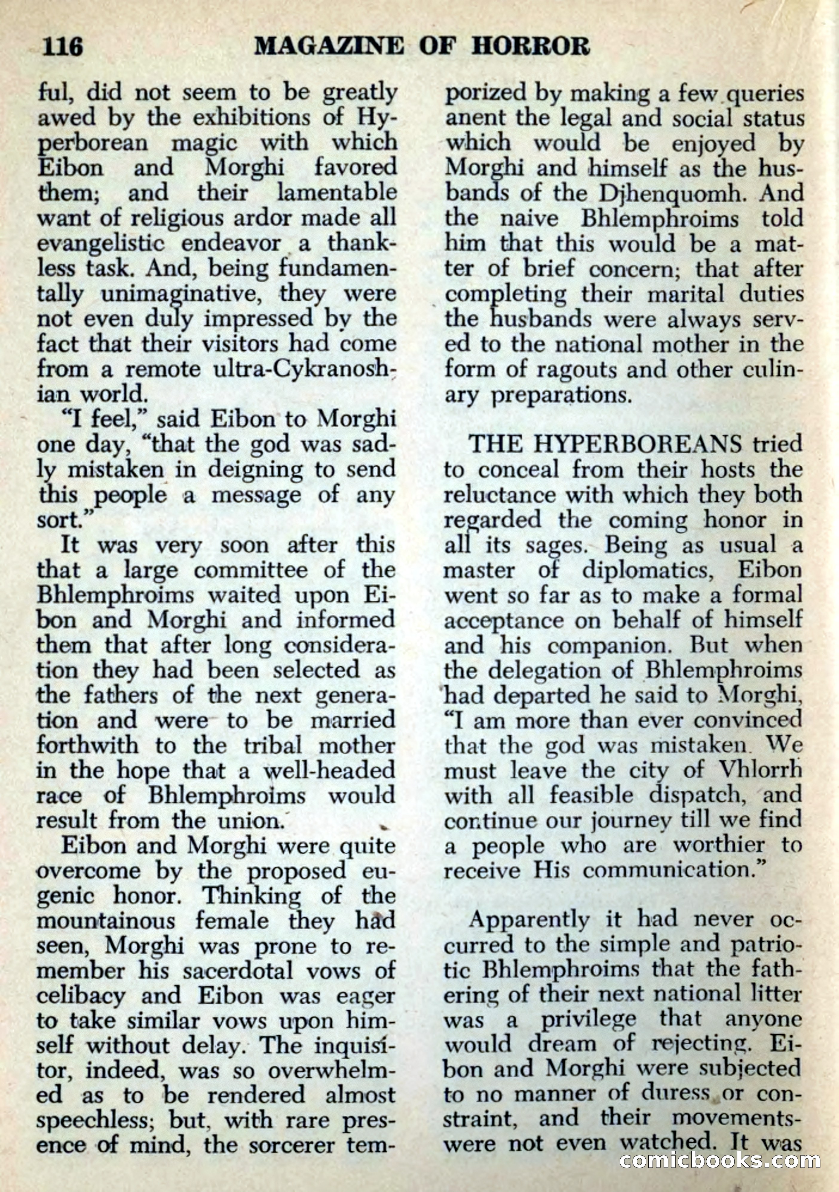 Magazine of Horror No. 6 — page 116 of 133