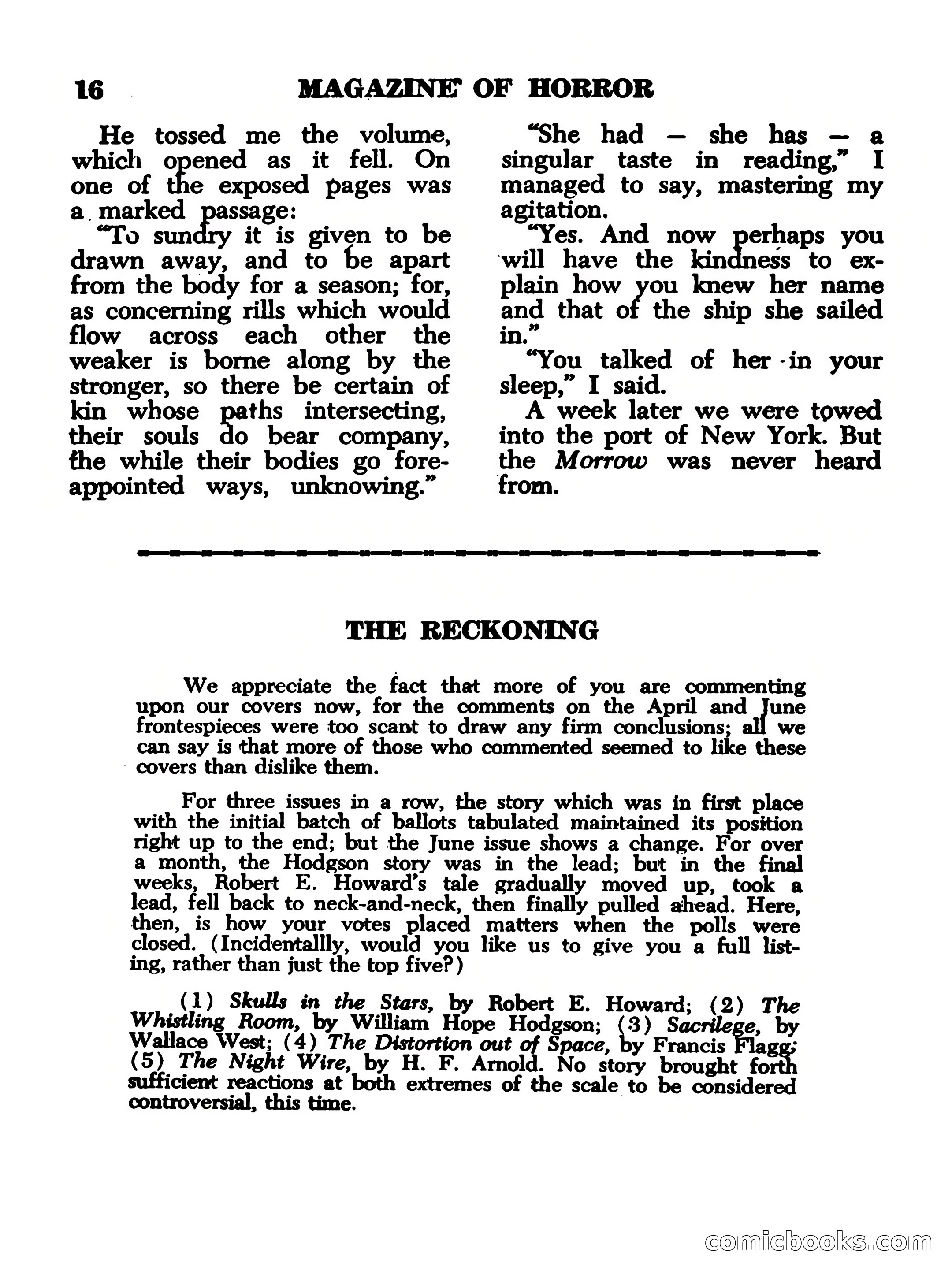 Magazine of Horror No. 11 — page 16 of 133