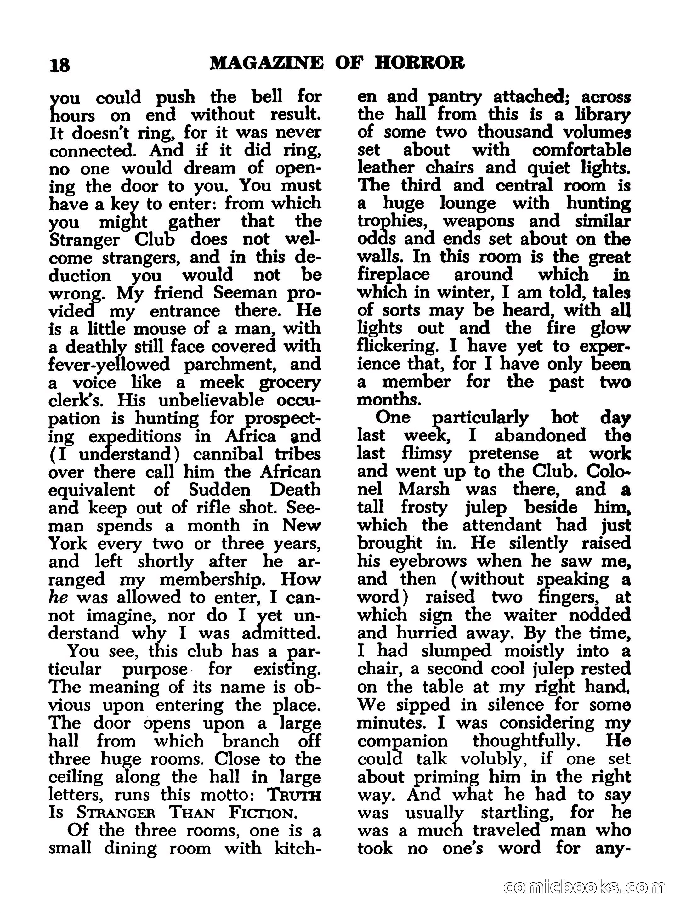 Magazine of Horror No. 11 — page 18 of 133