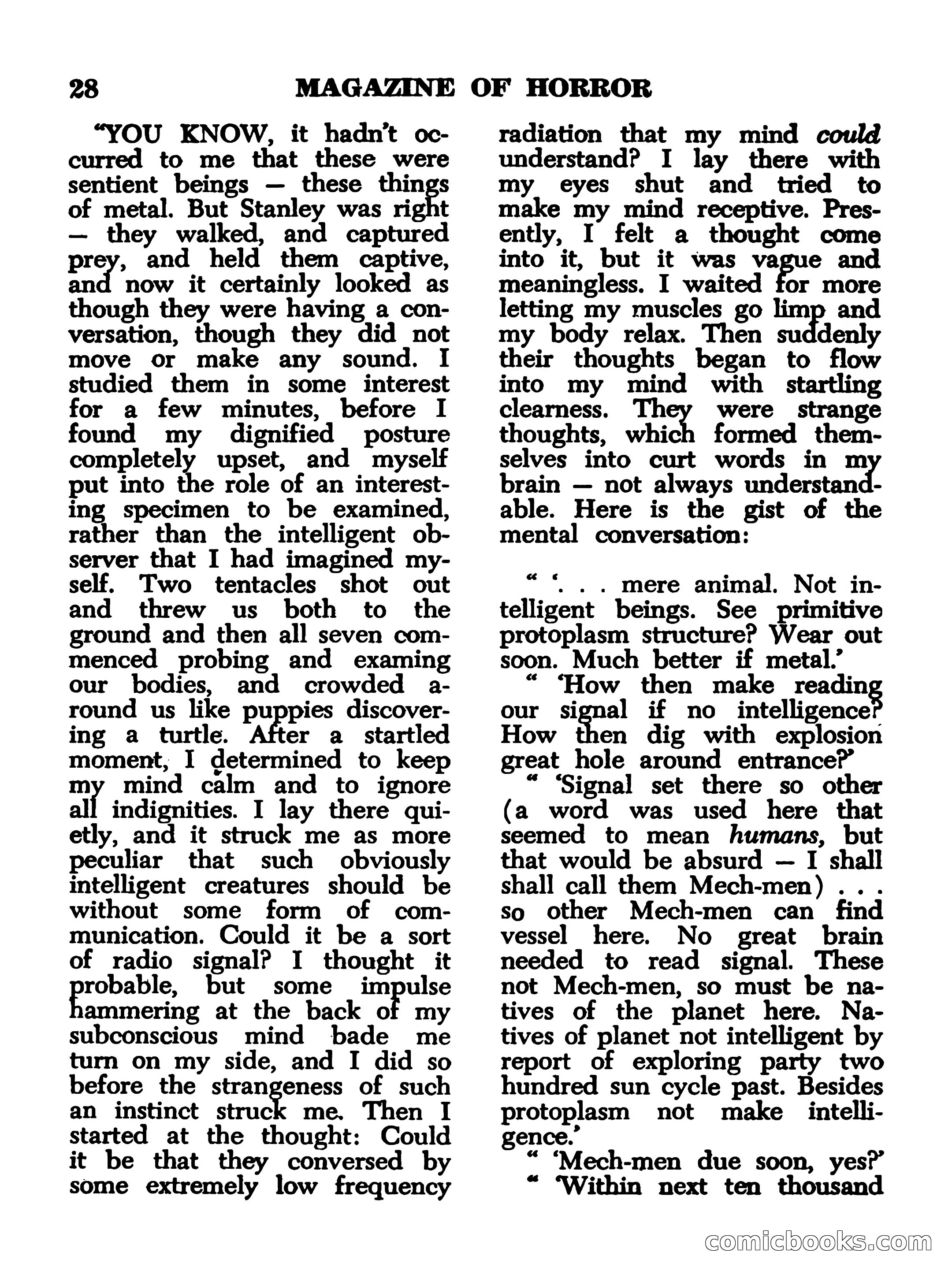 Magazine of Horror No. 11 — page 28 of 133
