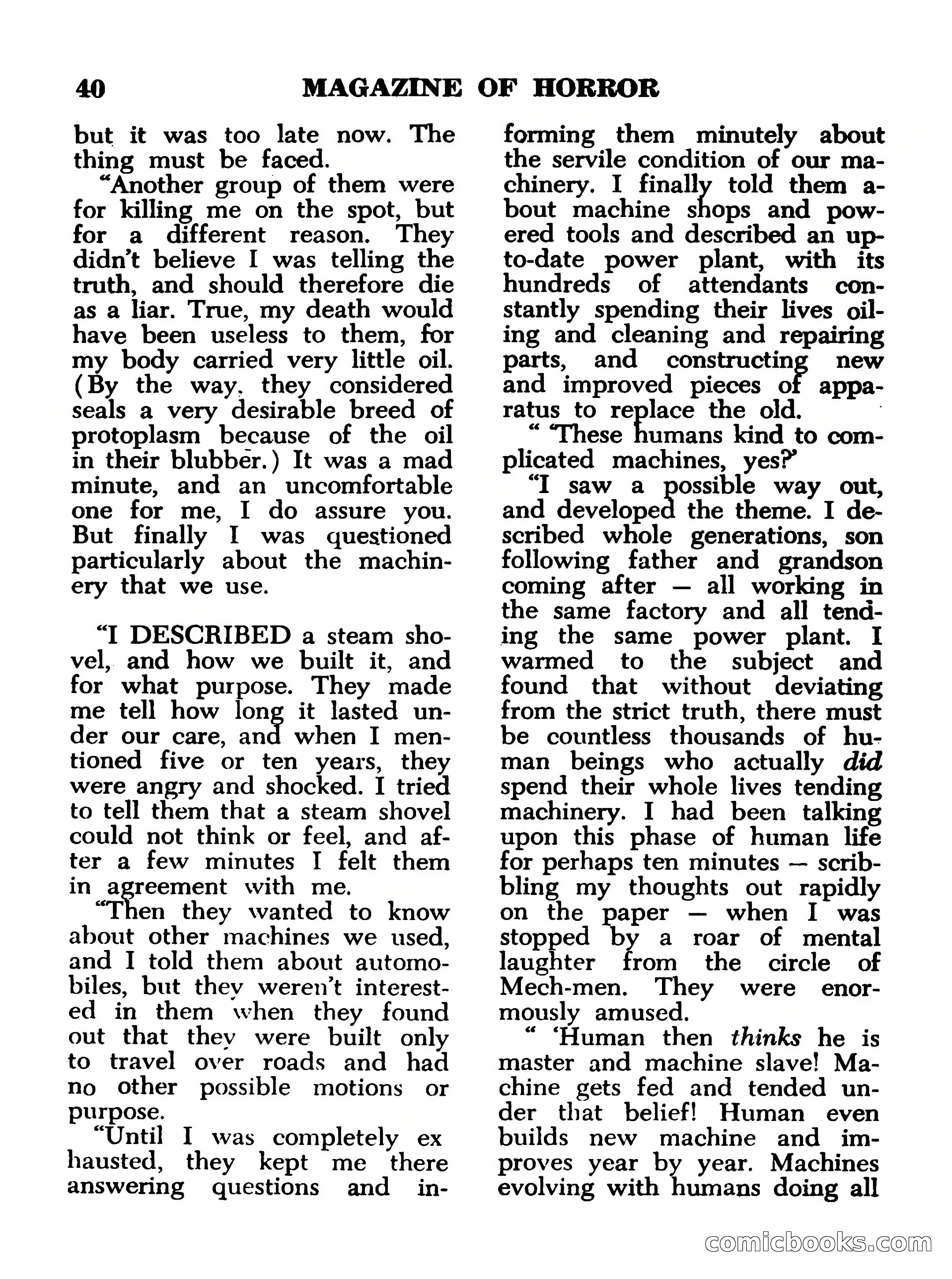 Magazine of Horror No. 11 — page 40 of 133