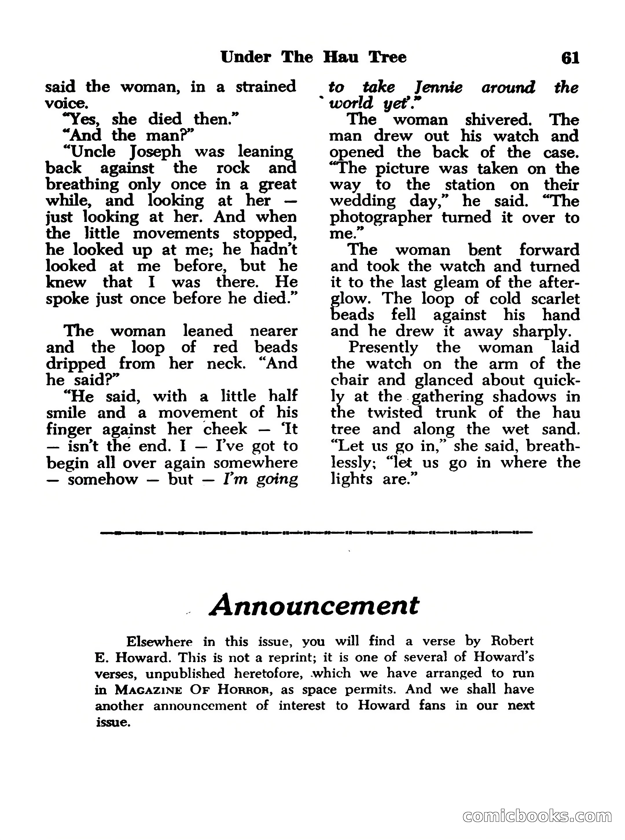 Magazine of Horror No. 11 — page 61 of 133