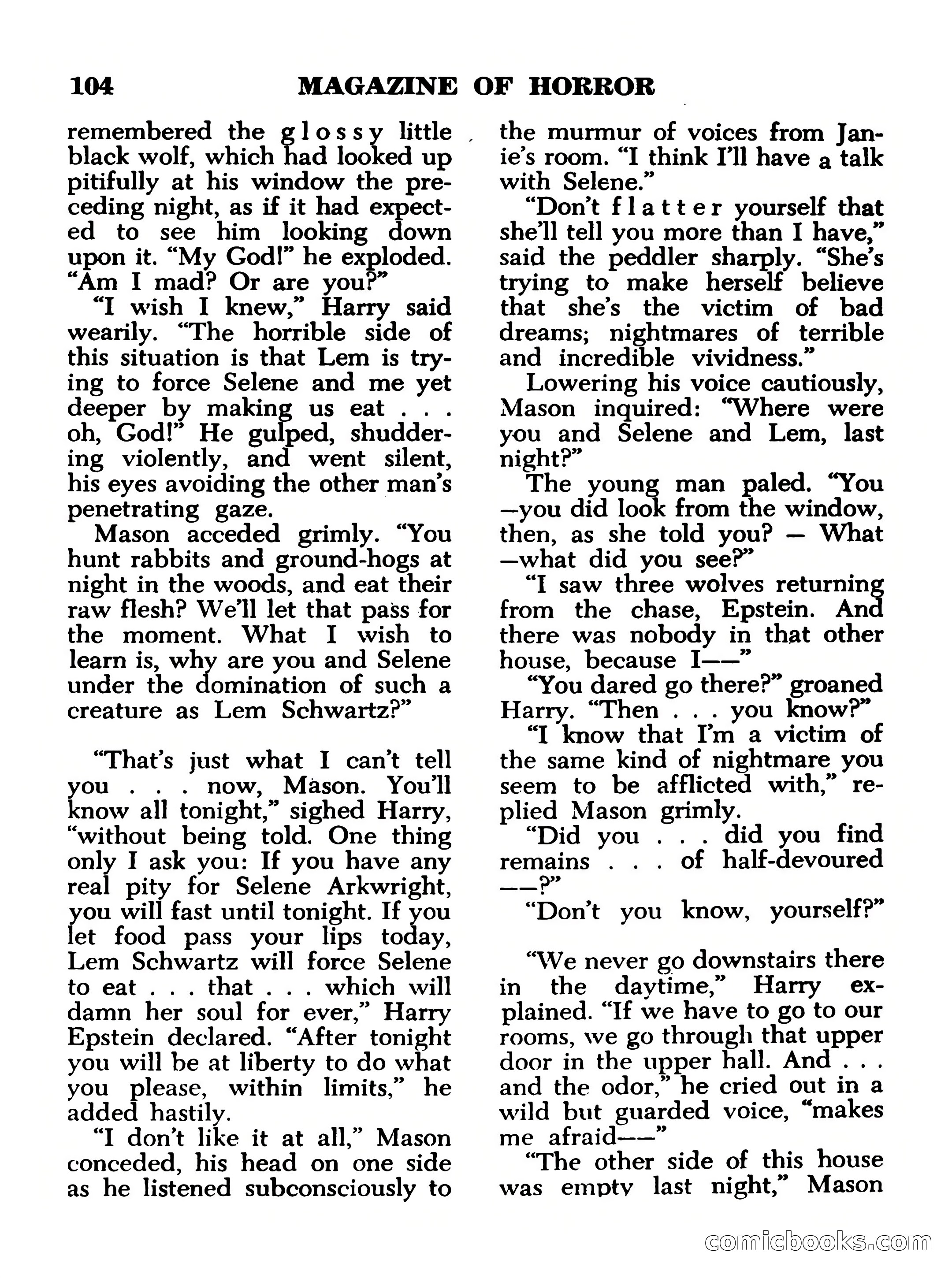 Magazine of Horror No. 11 — page 104 of 133